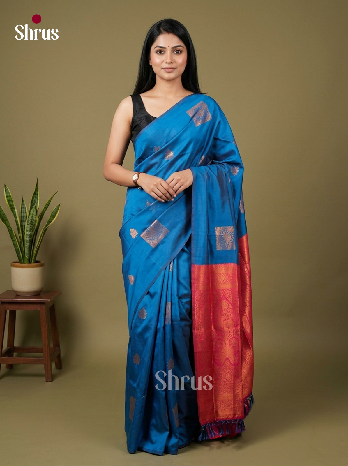 Semi Softsilk Saree - EFS22029