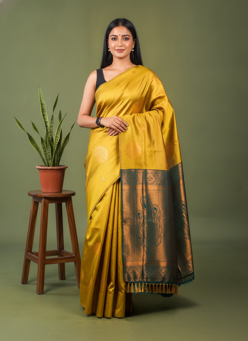 Semi Softsilk Saree - EFS22031