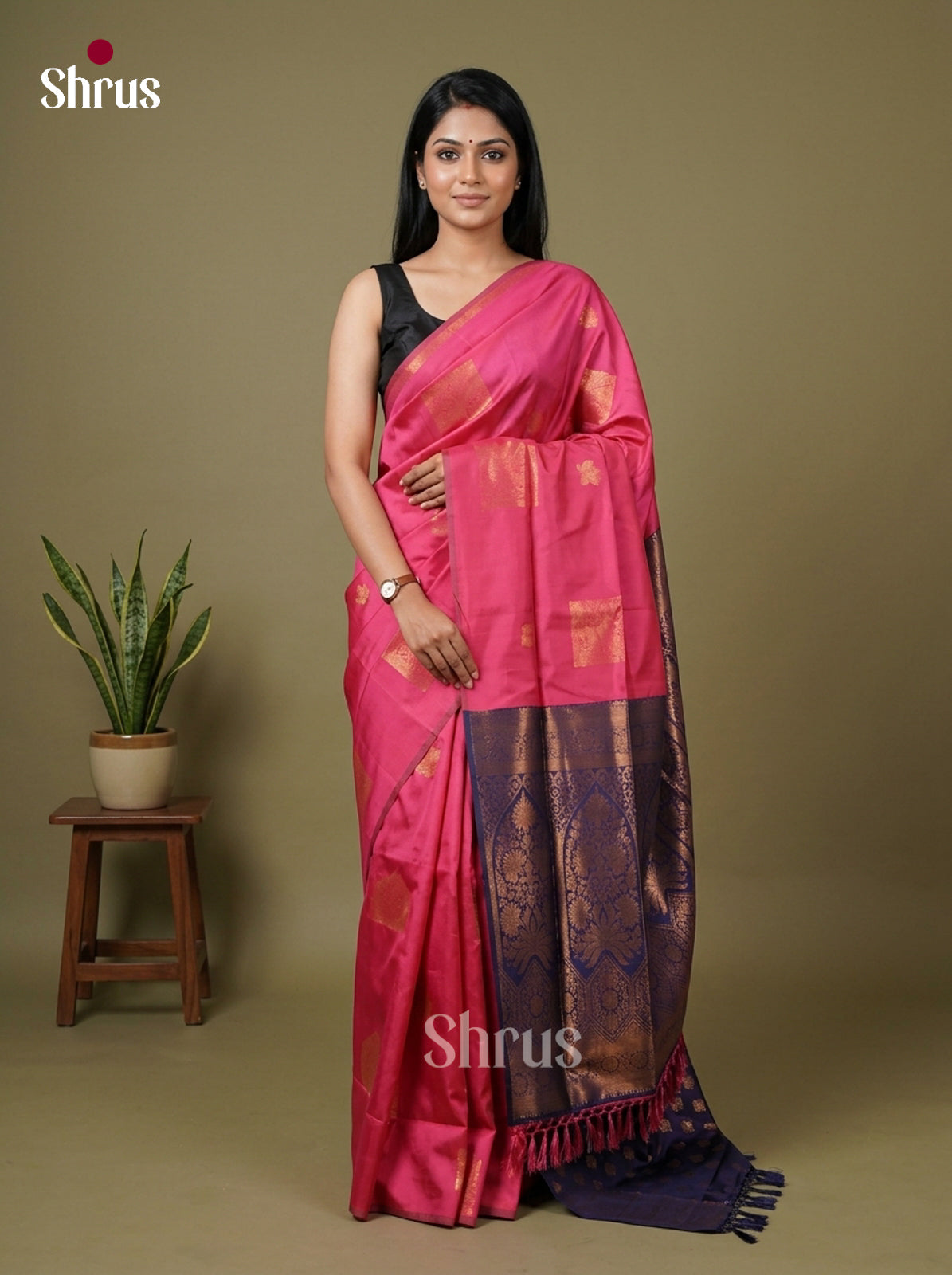 Semi Softsilk Saree - EFS22033
