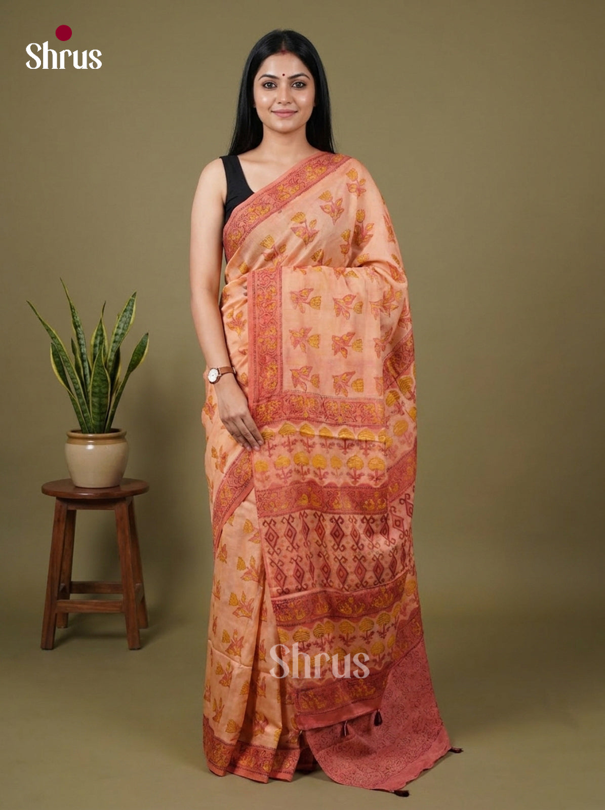 Modal Silk Saree - EFS22086