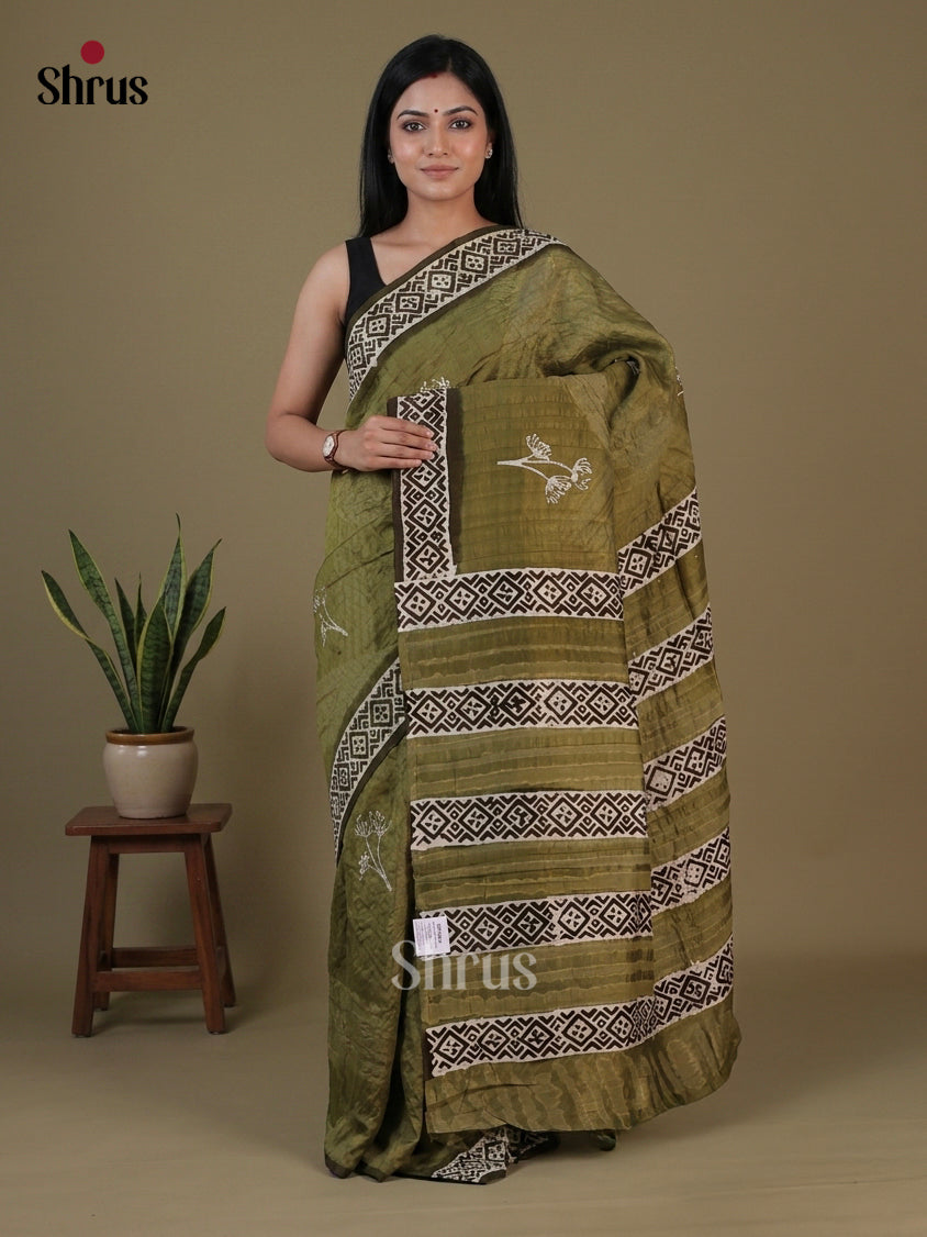 Gajji Silk Saree - EFS22118 - Shop on Shrus.com