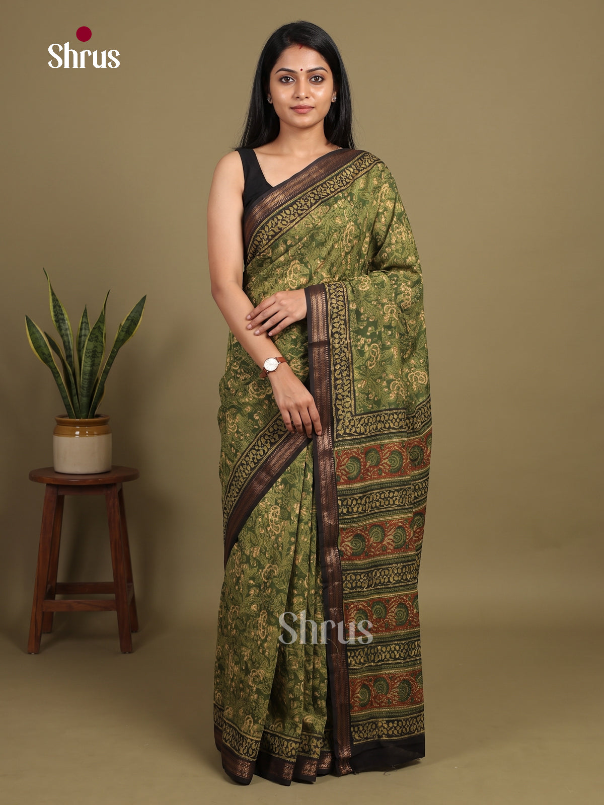 Chanderi Saree - EFS22278