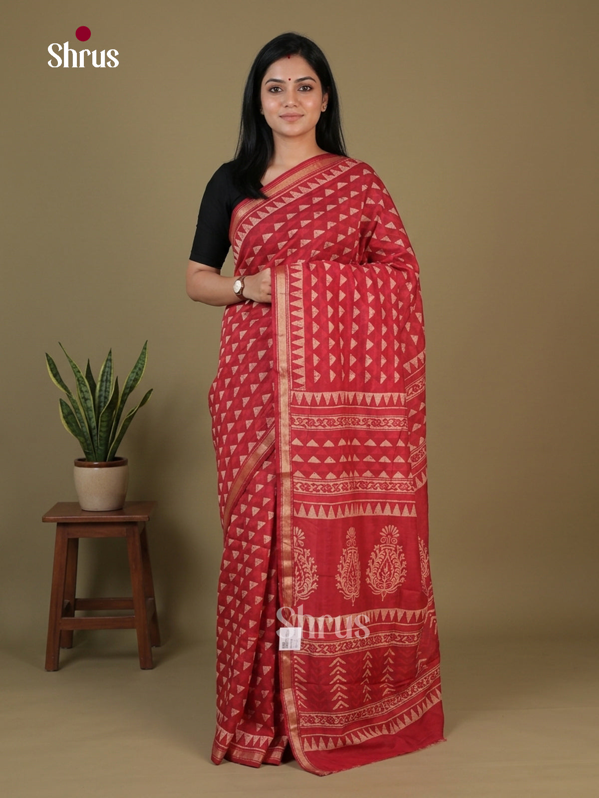 Chanderi Saree - EFS22305