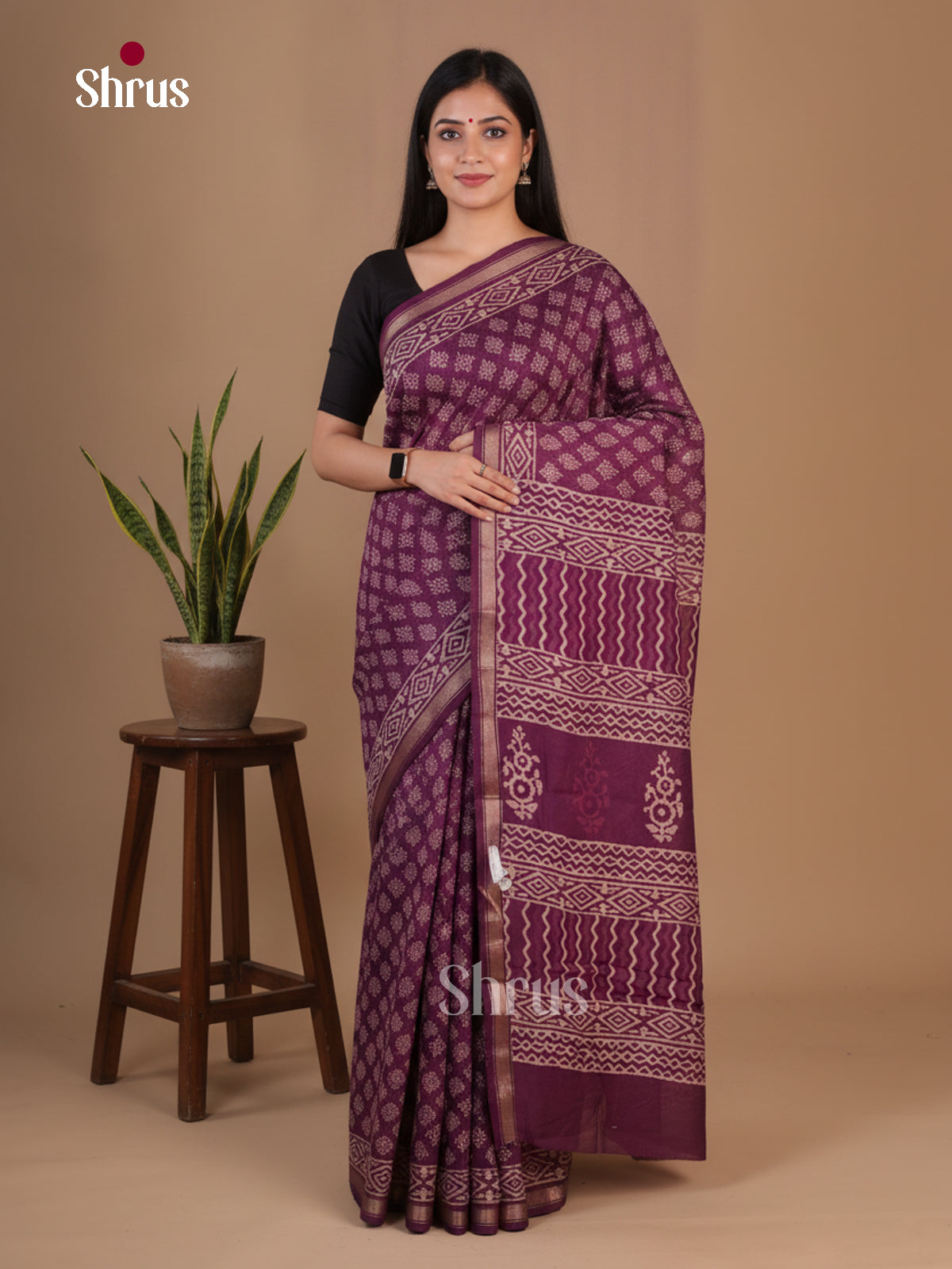 Chanderi Saree - EFS22312