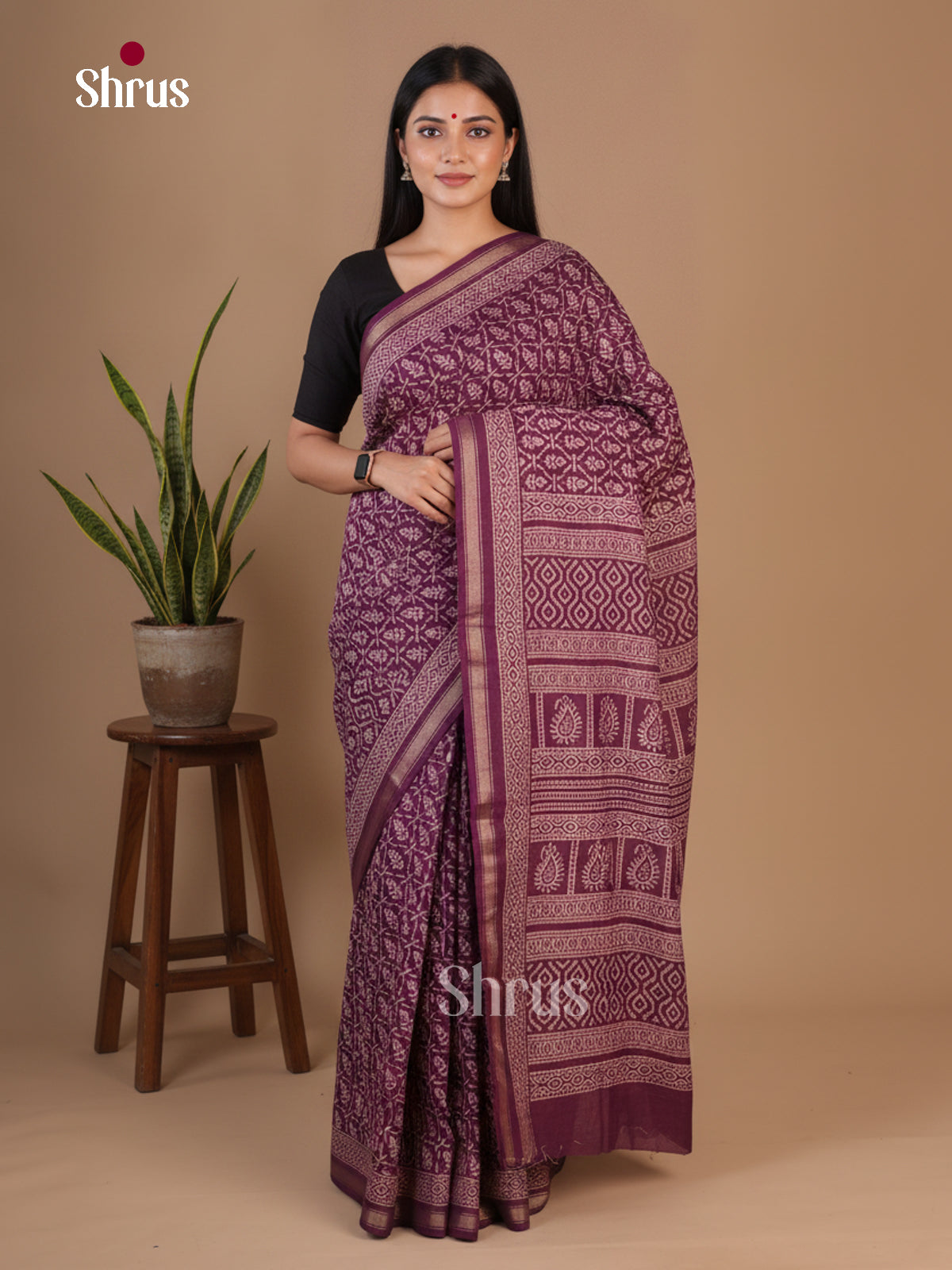 Chanderi Saree - EFS22314