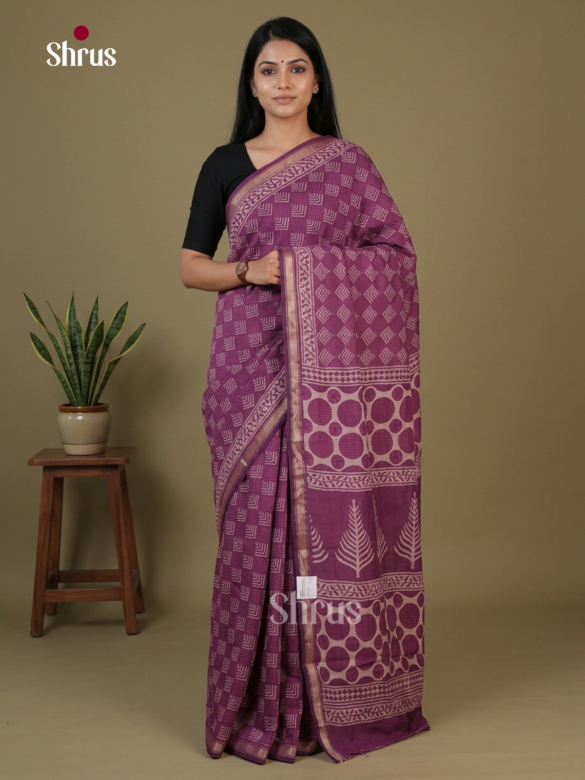 Chanderi Saree - EFS22317