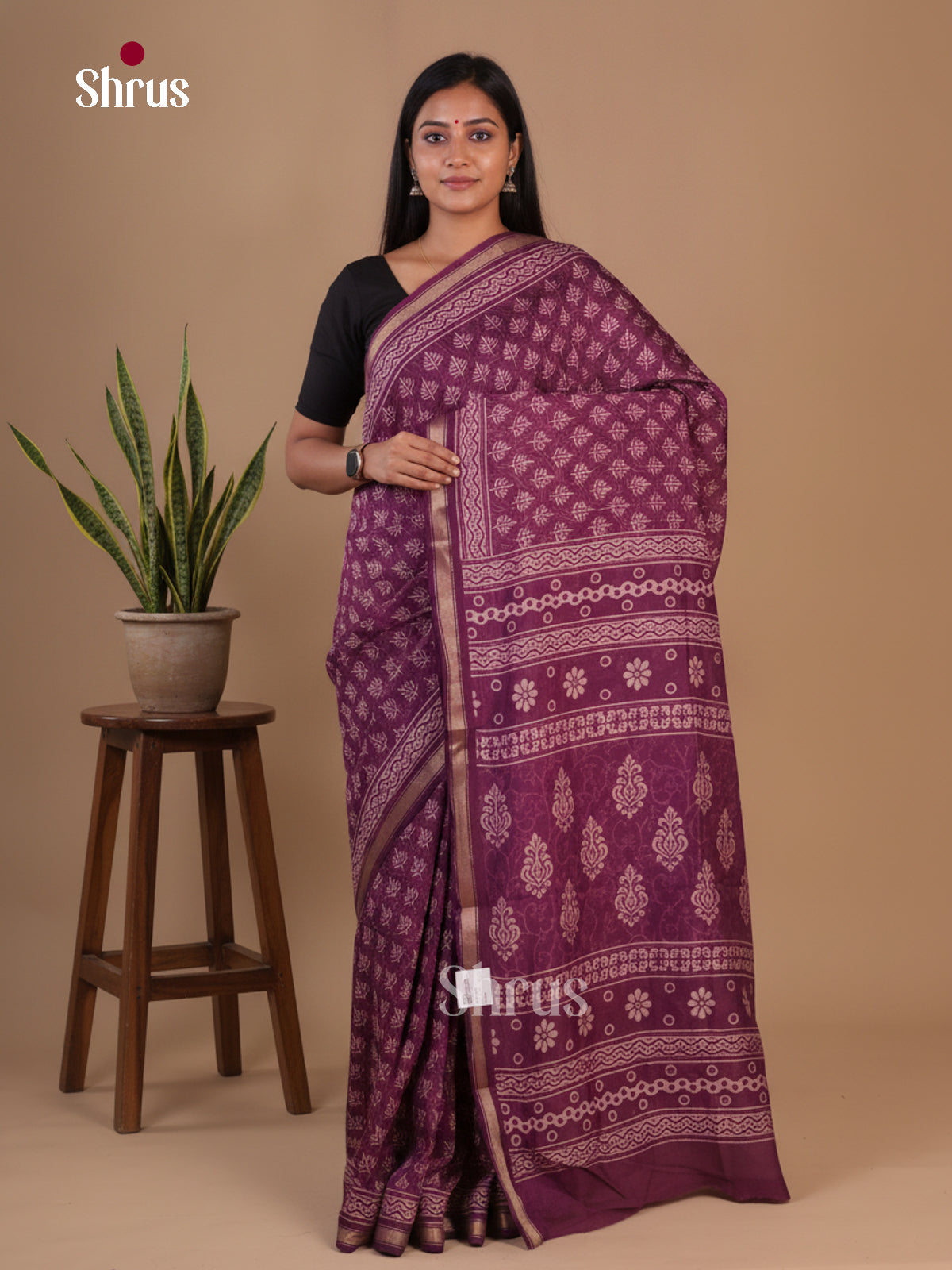 Chanderi Saree - EFS22318