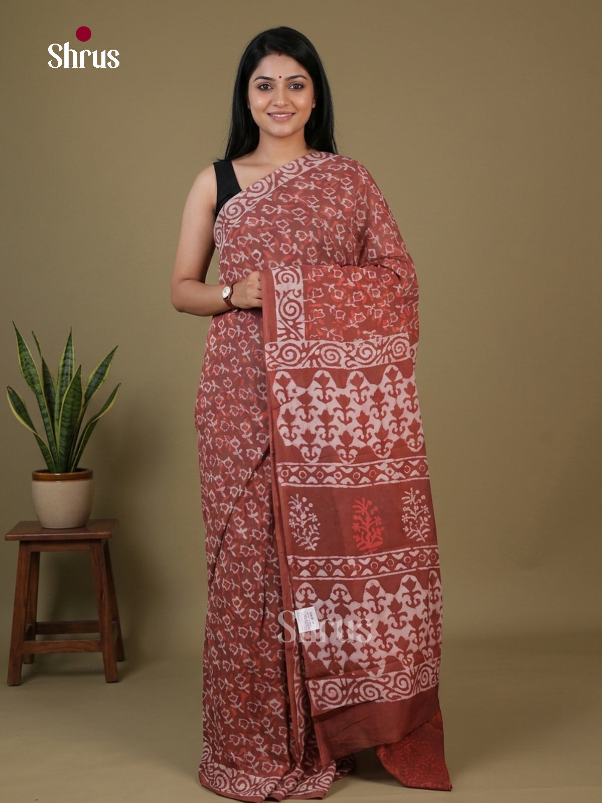 Modal Silk Saree - EFS22344 - Shop on Shrus.com