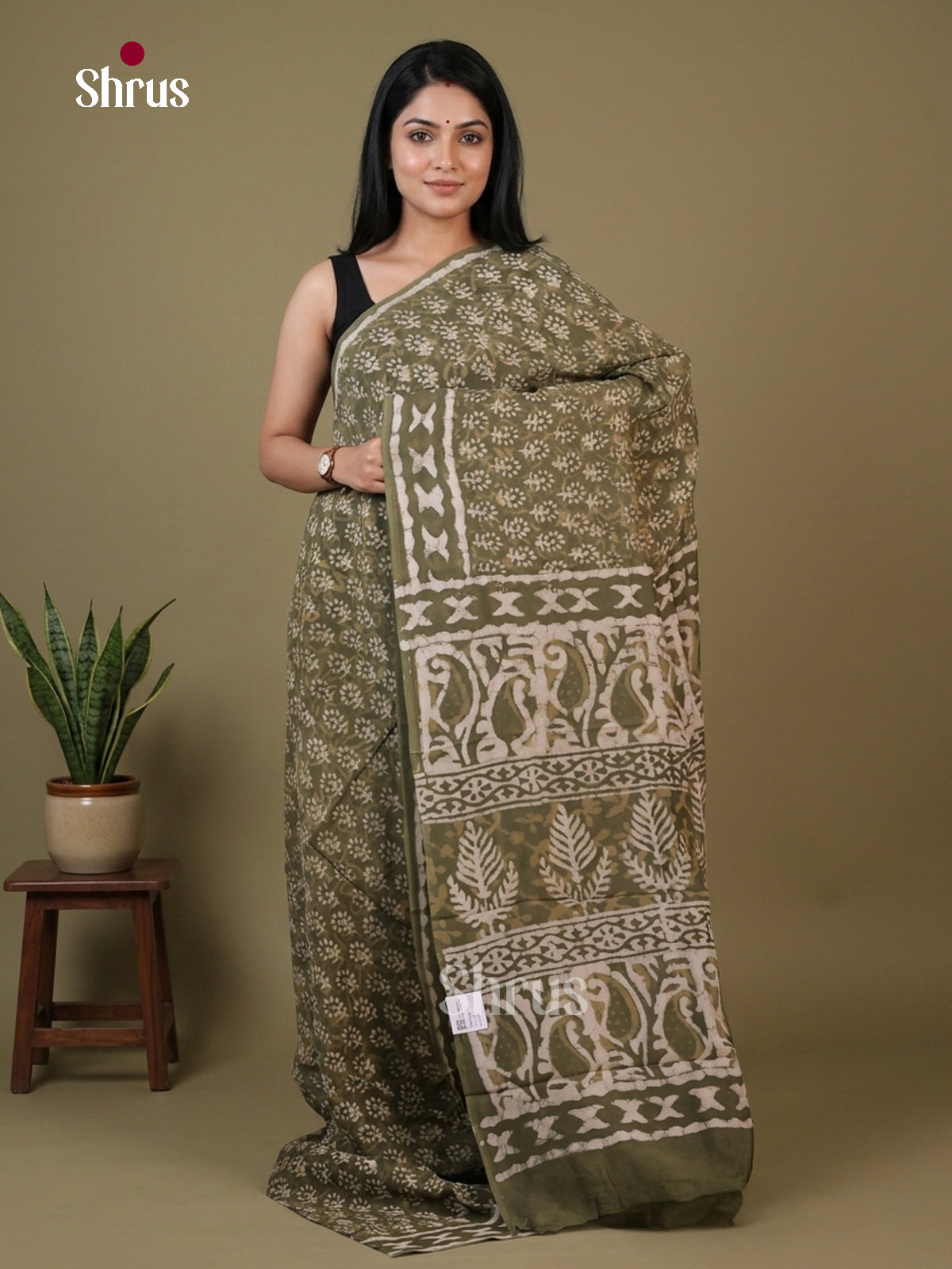 Modal Silk Saree - EFS22346 - Shop on Shrus.com