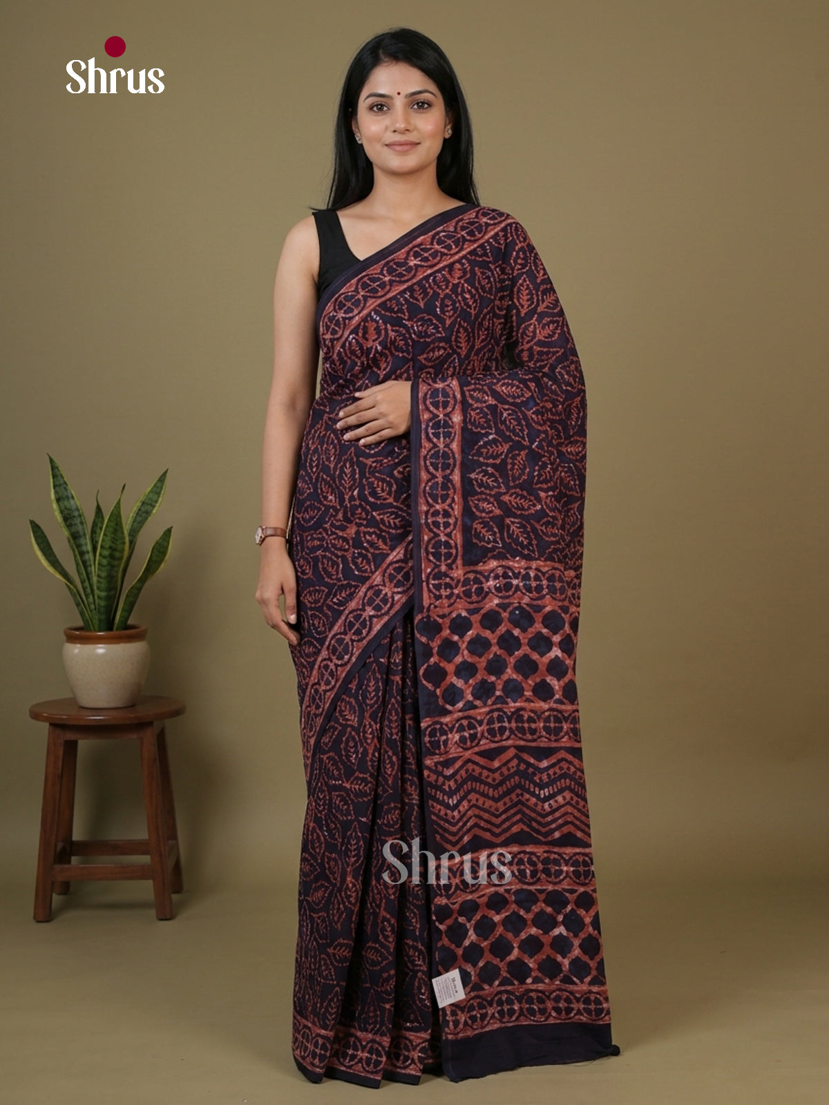 Modal Silk Saree - EFS22347 - Shop on Shrus.com