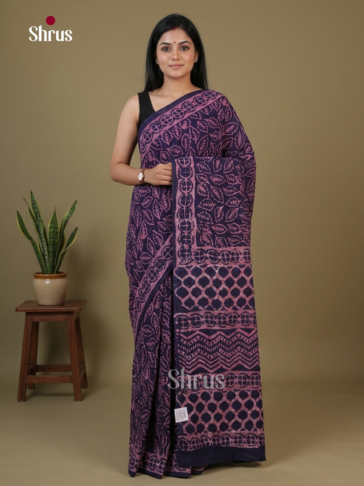 Modal Silk Saree - EFS22348 - Shop on Shrus.com