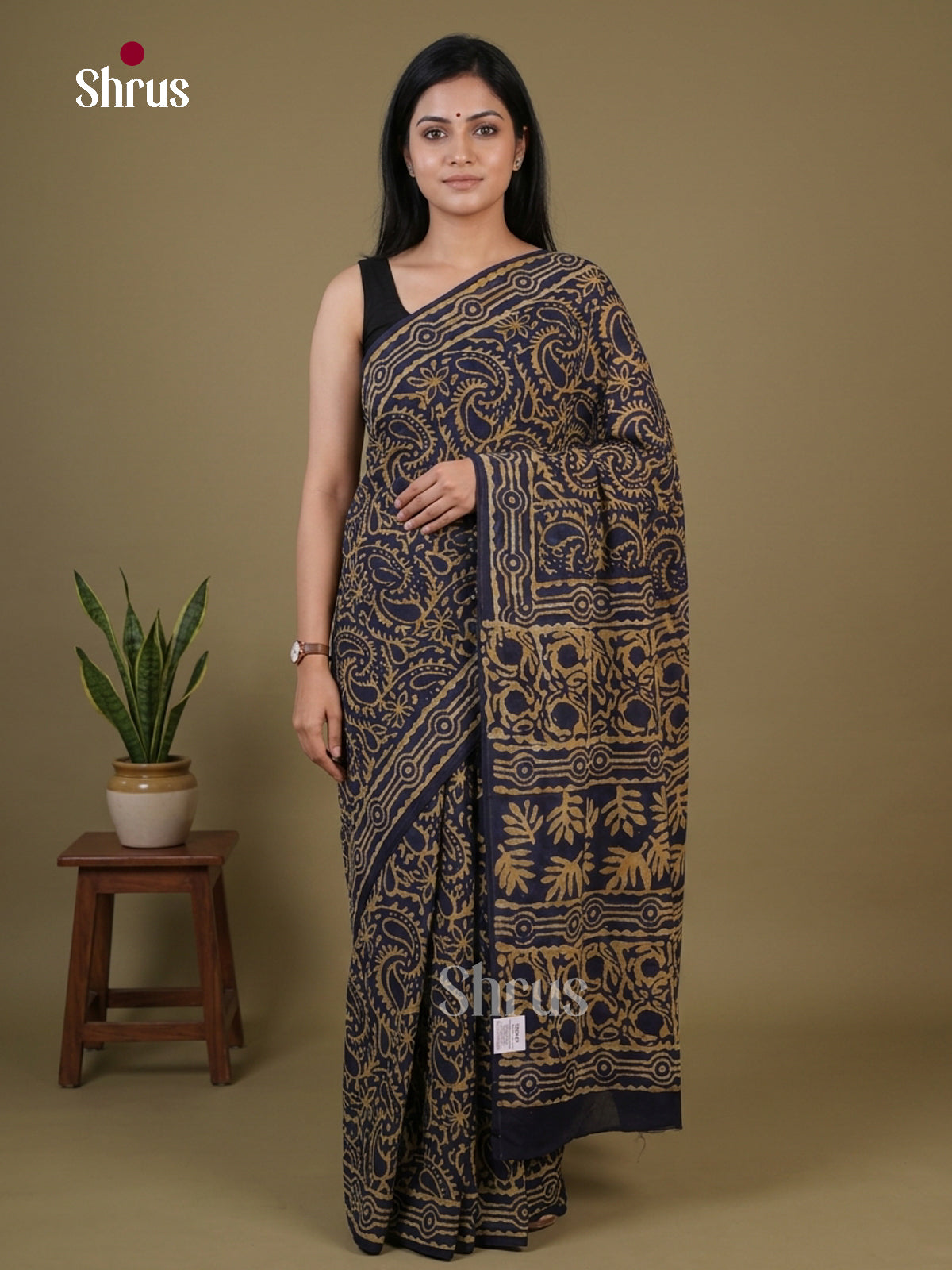 Modal Silk Saree - EFS22349 - Shop on Shrus.com