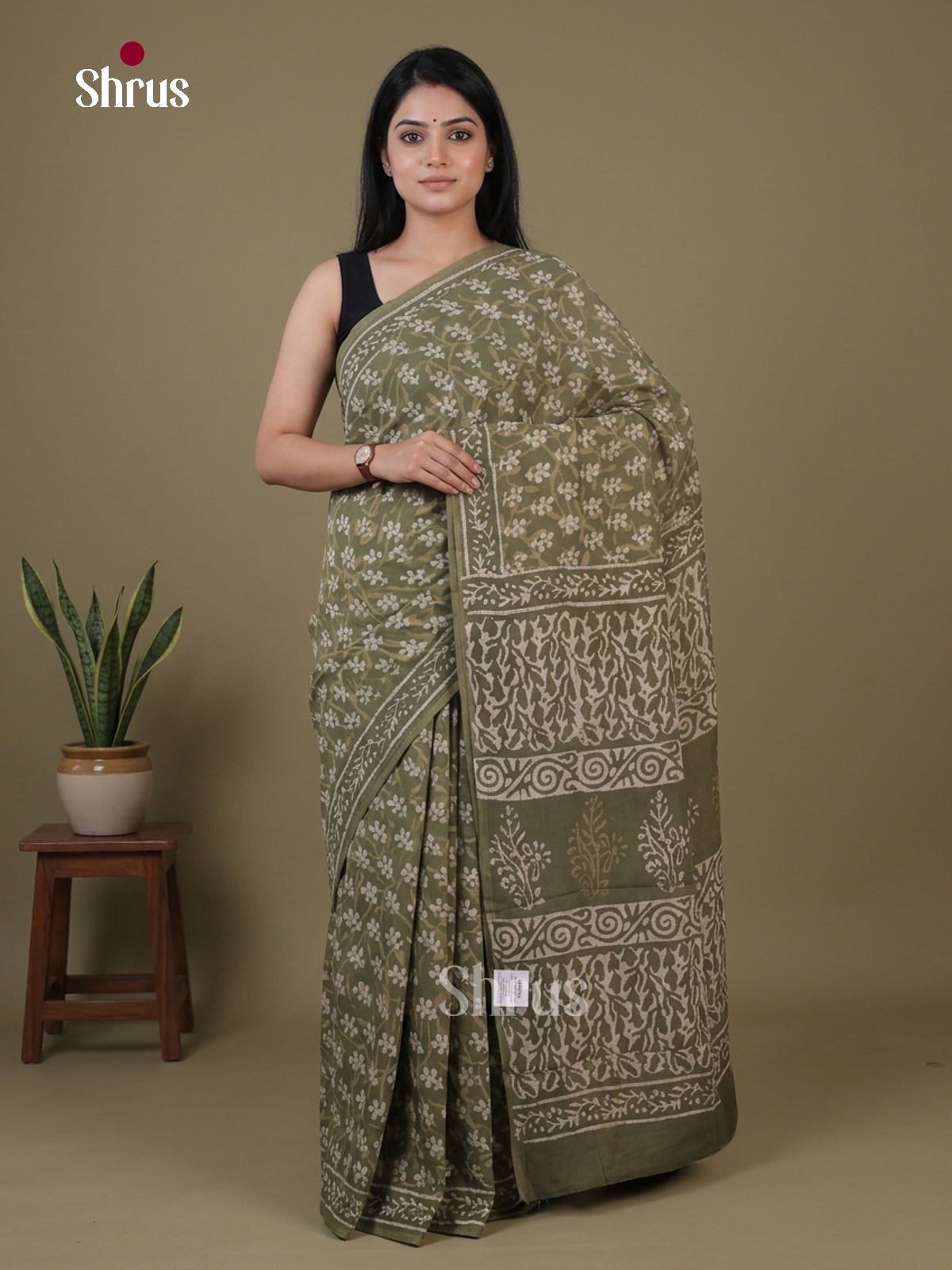 Modal Silk Saree - EFS22352 - Shop on Shrus.com