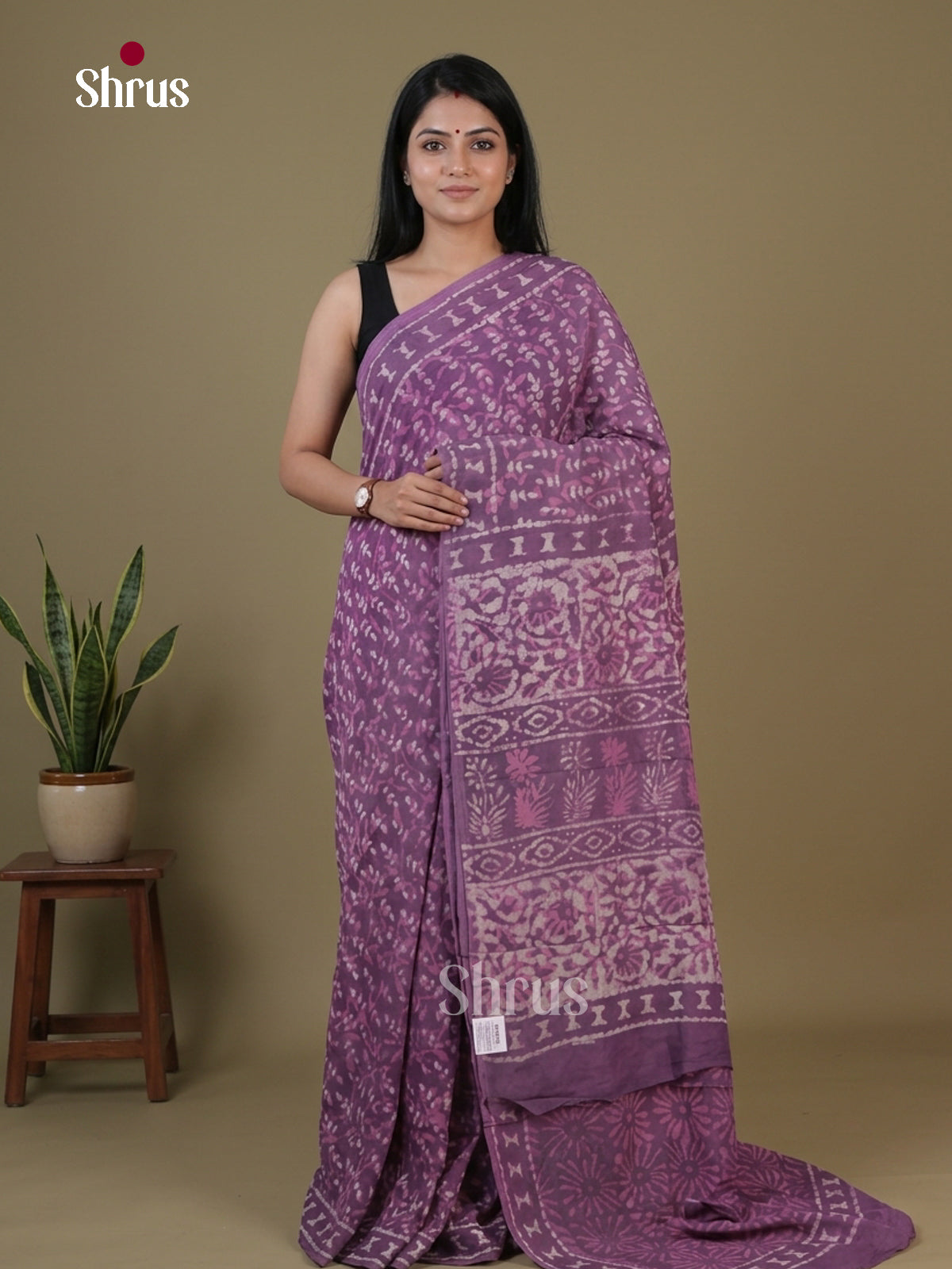 Modal Silk Saree - EFS22353 - Shop on Shrus.com