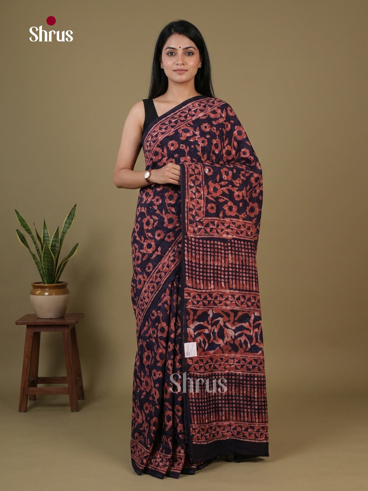 Modal Silk Saree - EFS22354 - Shop on Shrus.com