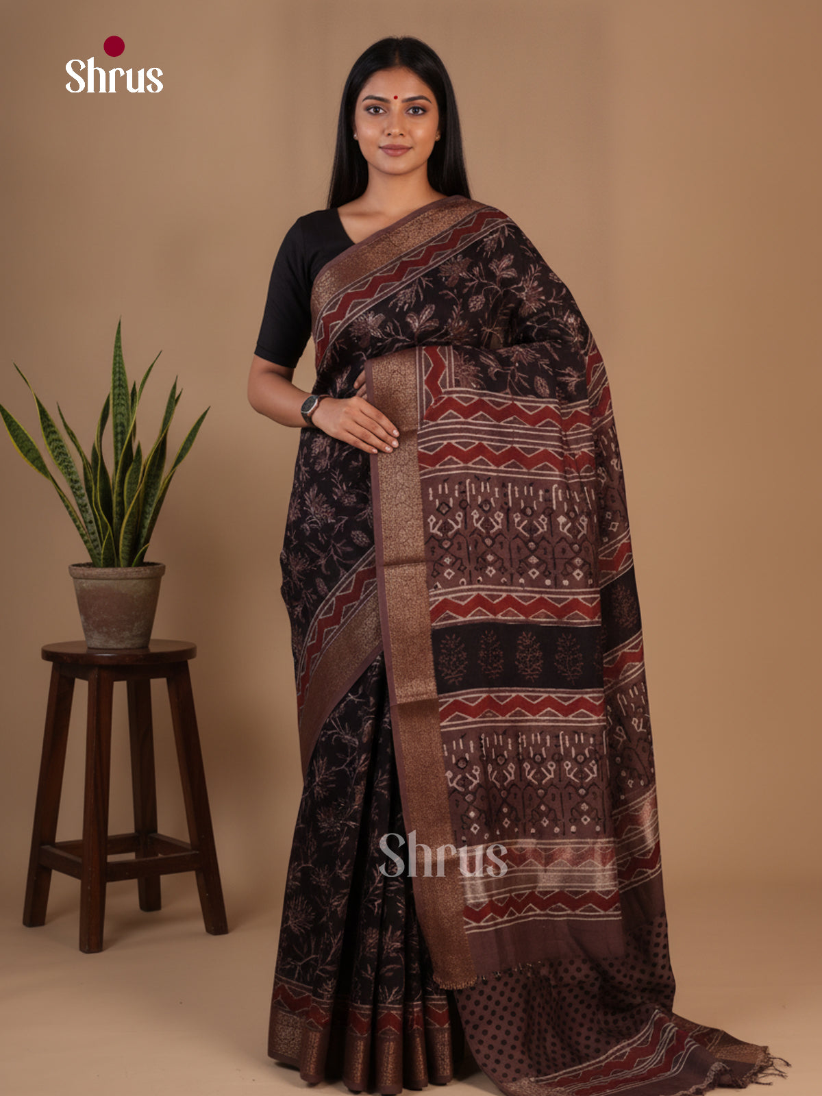 Chanderi Saree - EFS23085