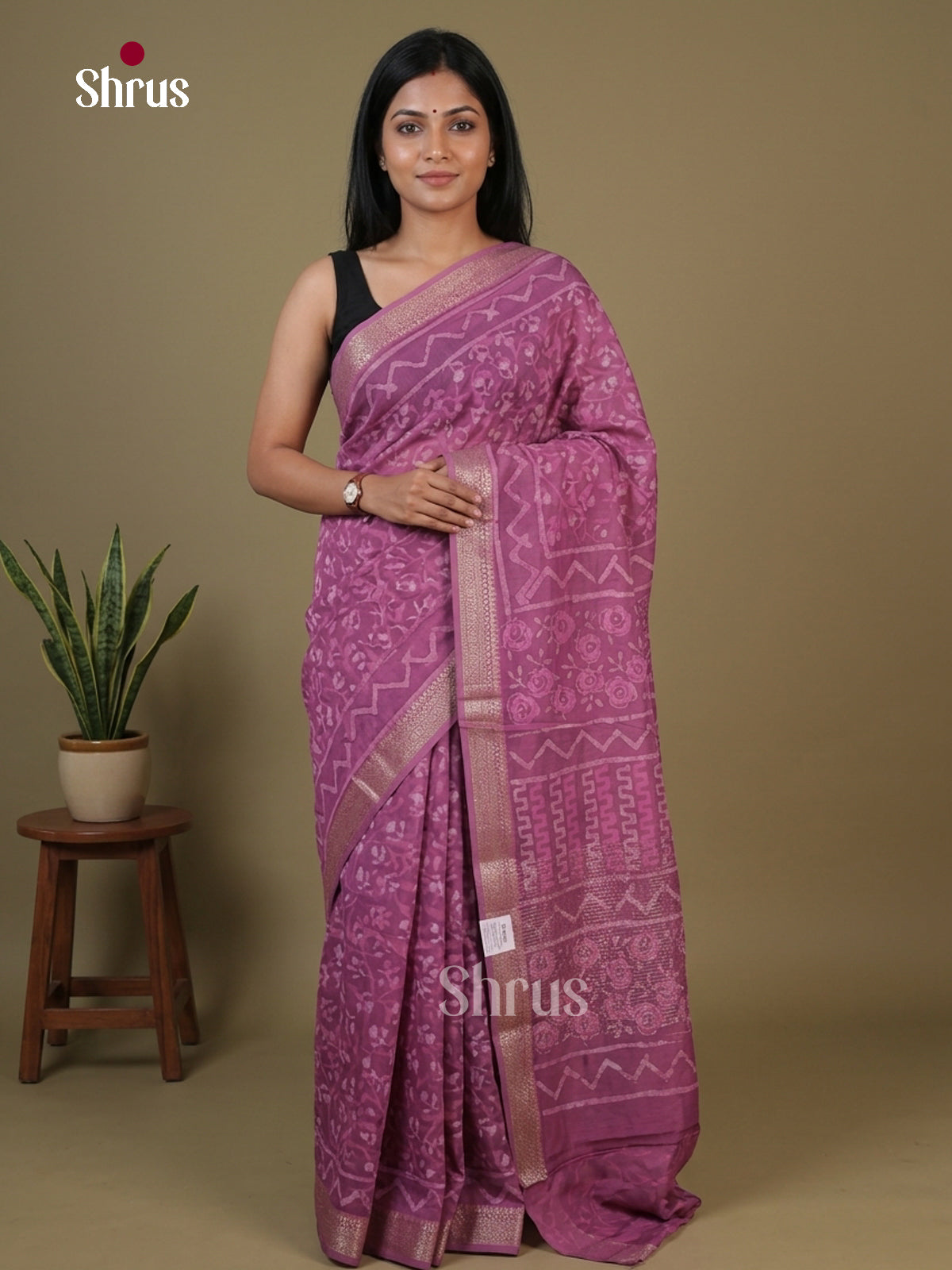 Chanderi Saree - EFS23098