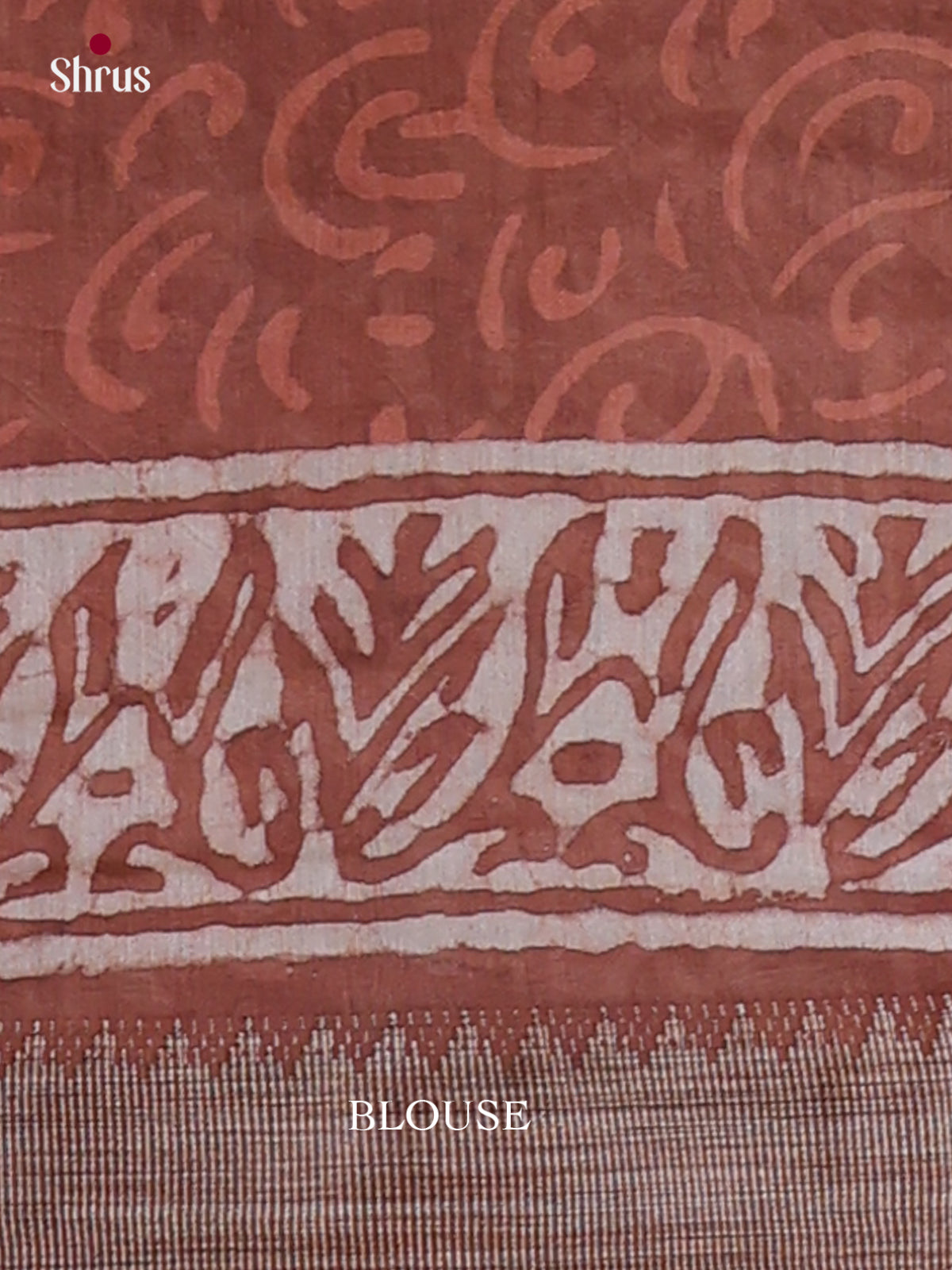 Brown - Chanderi Saree