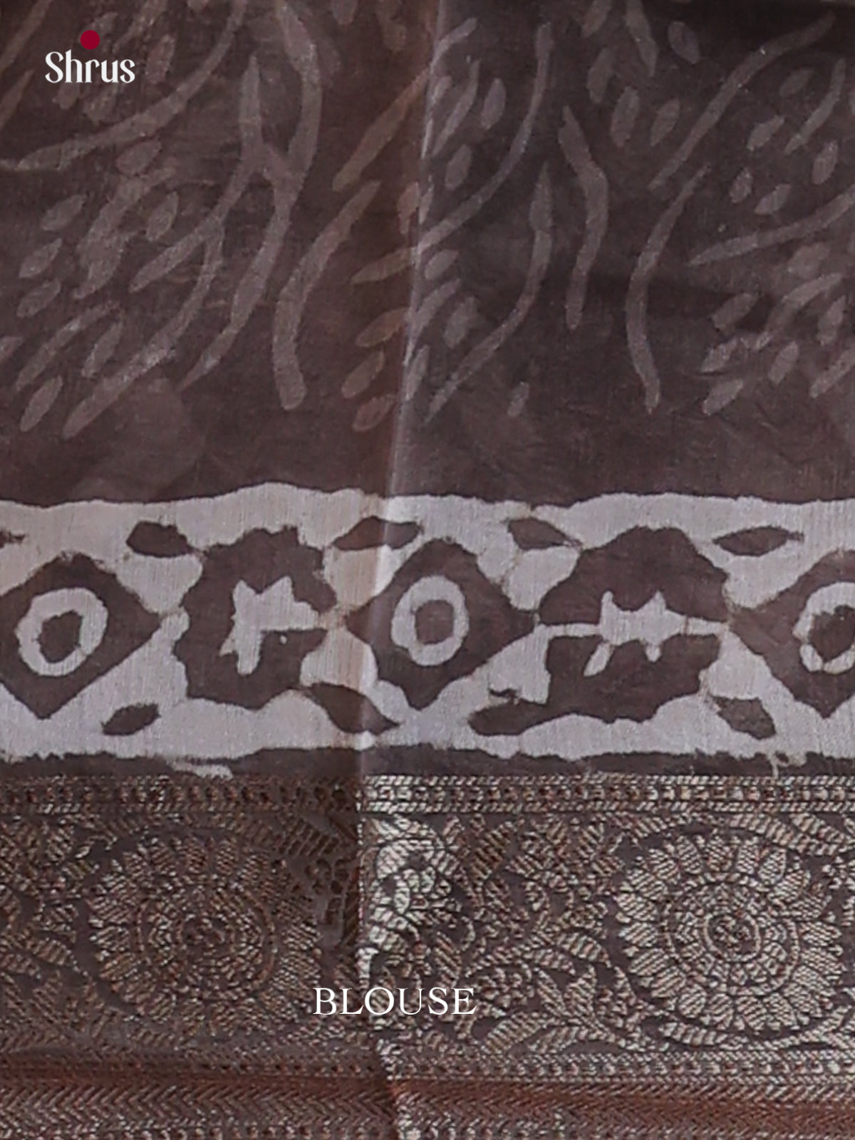 Kashish Grey - Chanderi Saree - EFS23105