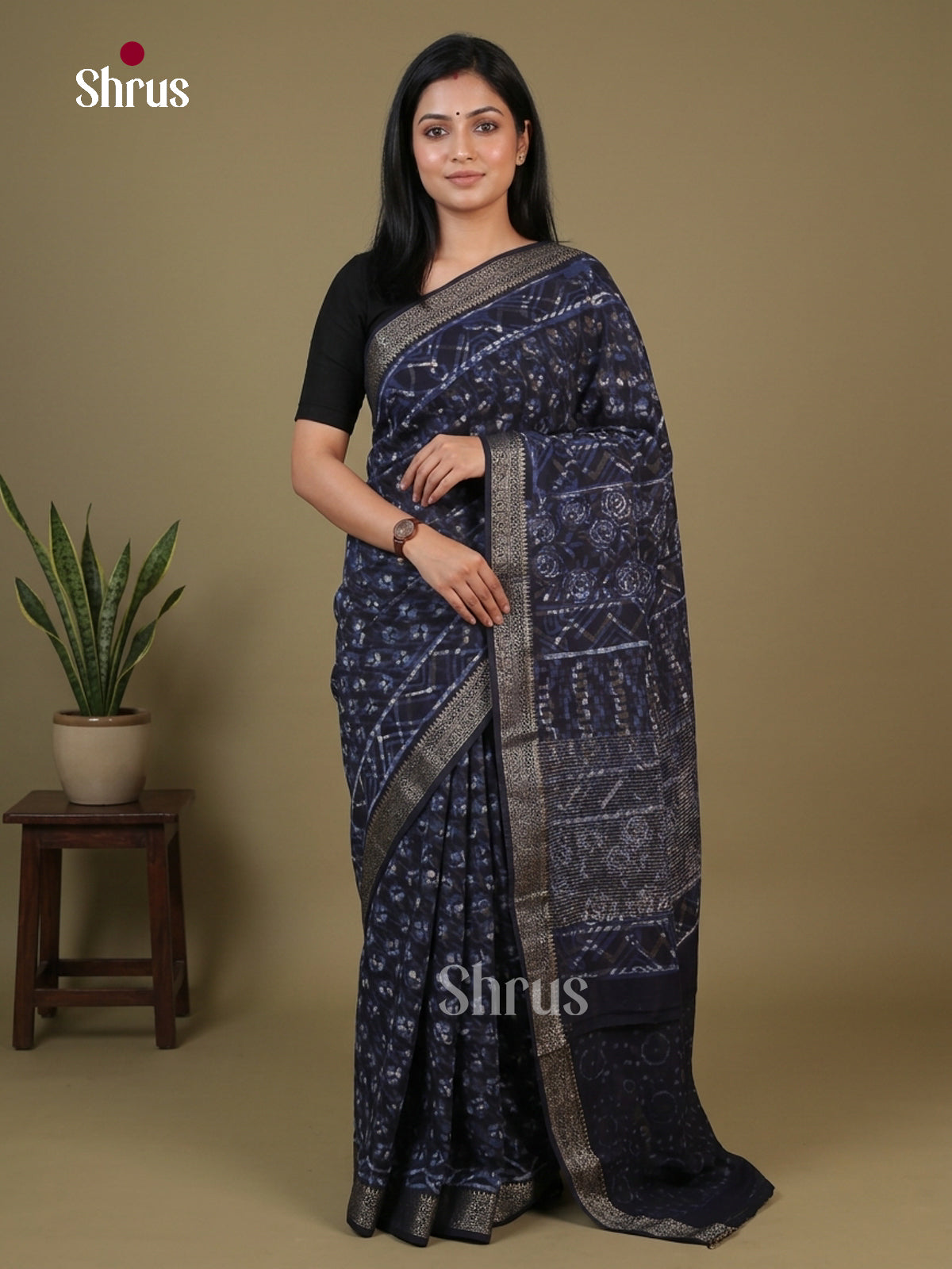 Chanderi Saree - EFS23109
