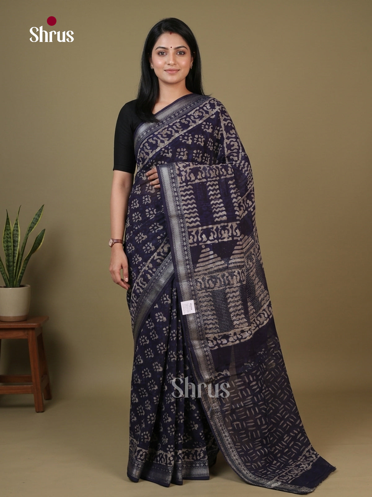 Chanderi Saree - EFS23113