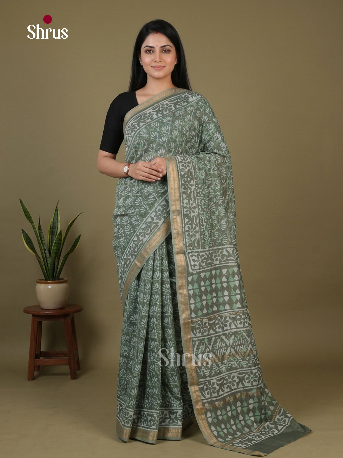 Chanderi Saree - EFS23115