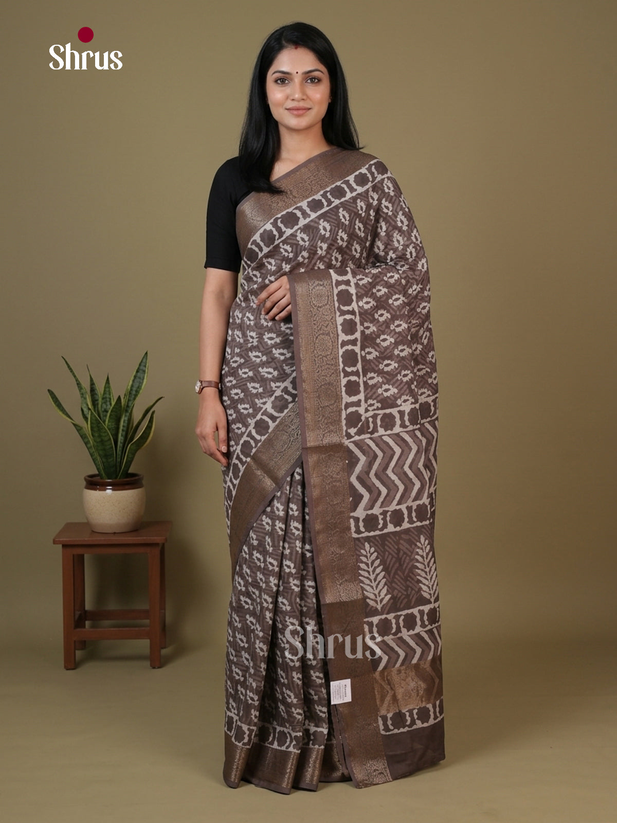 Chanderi Saree - EFS23117