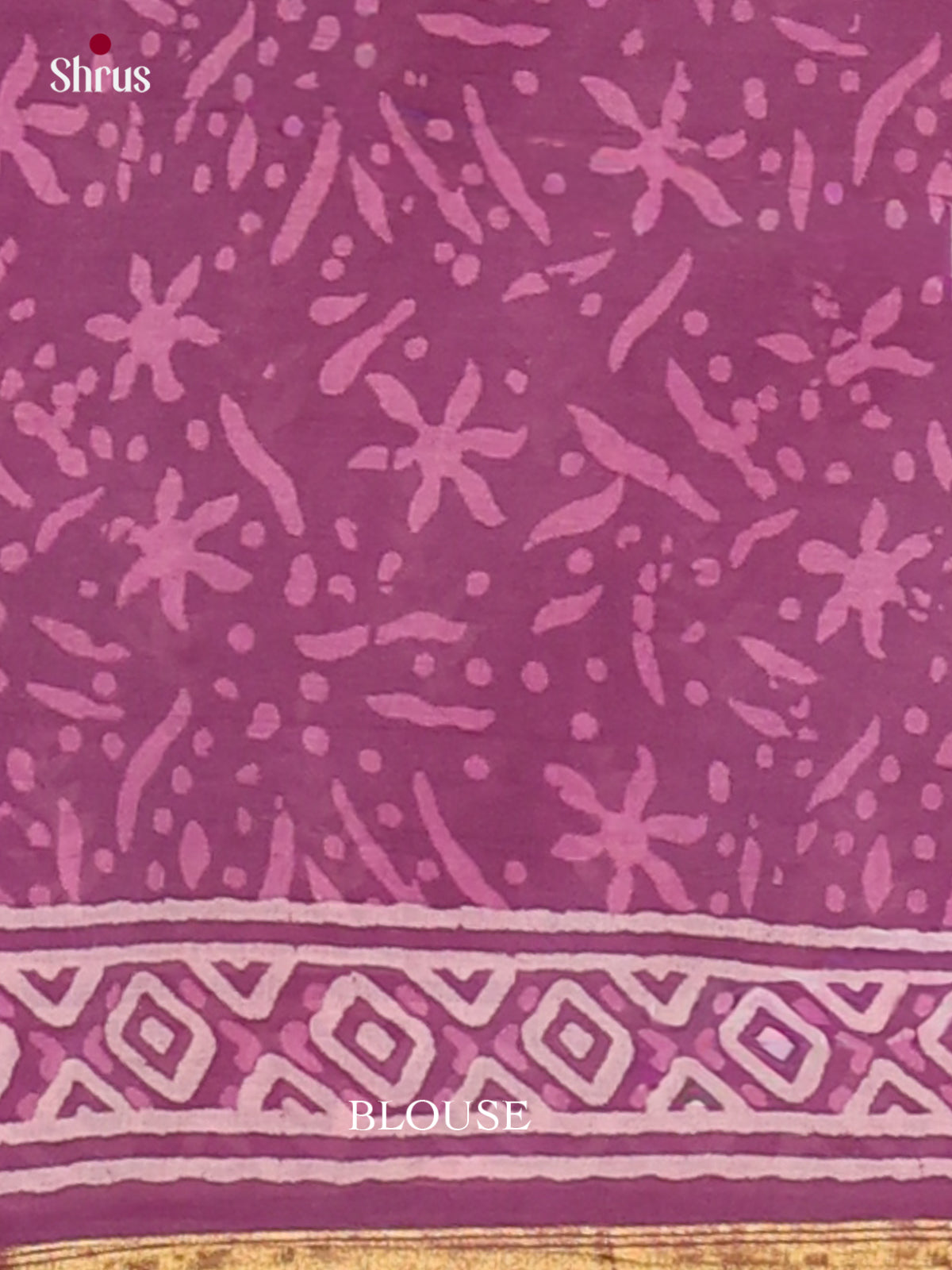 Chanderi Saree - EFS23170 - Shop on Shrus.com