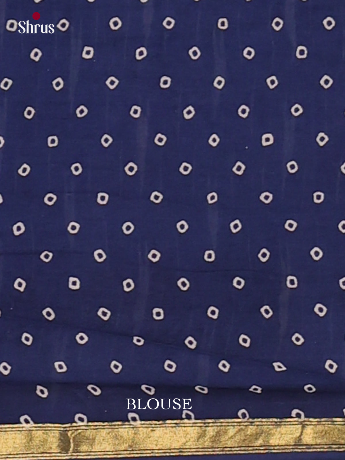 Blue(Single Tone)- Chanderi Saree
