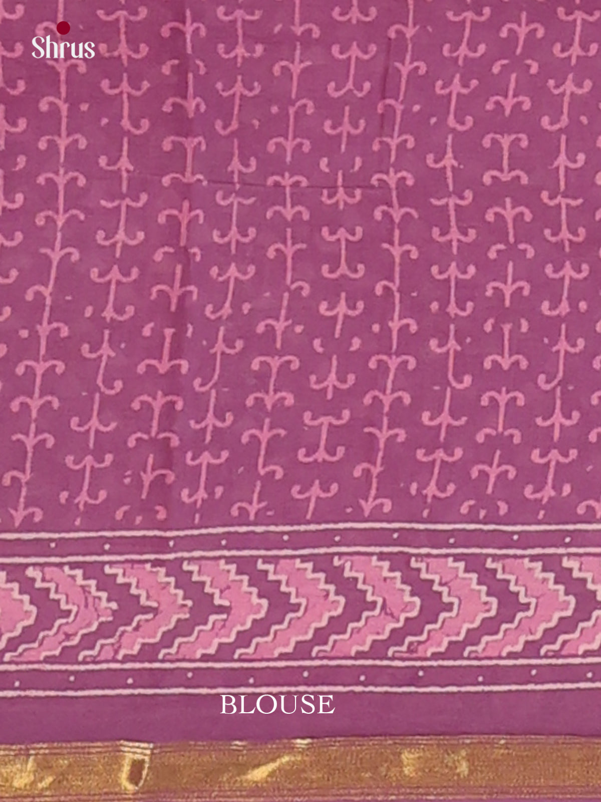 Chanderi Saree - EFS23184 - Shop on Shrus.com