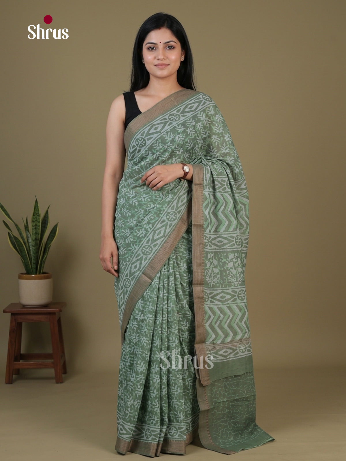 Chanderi Saree - EFS23196
