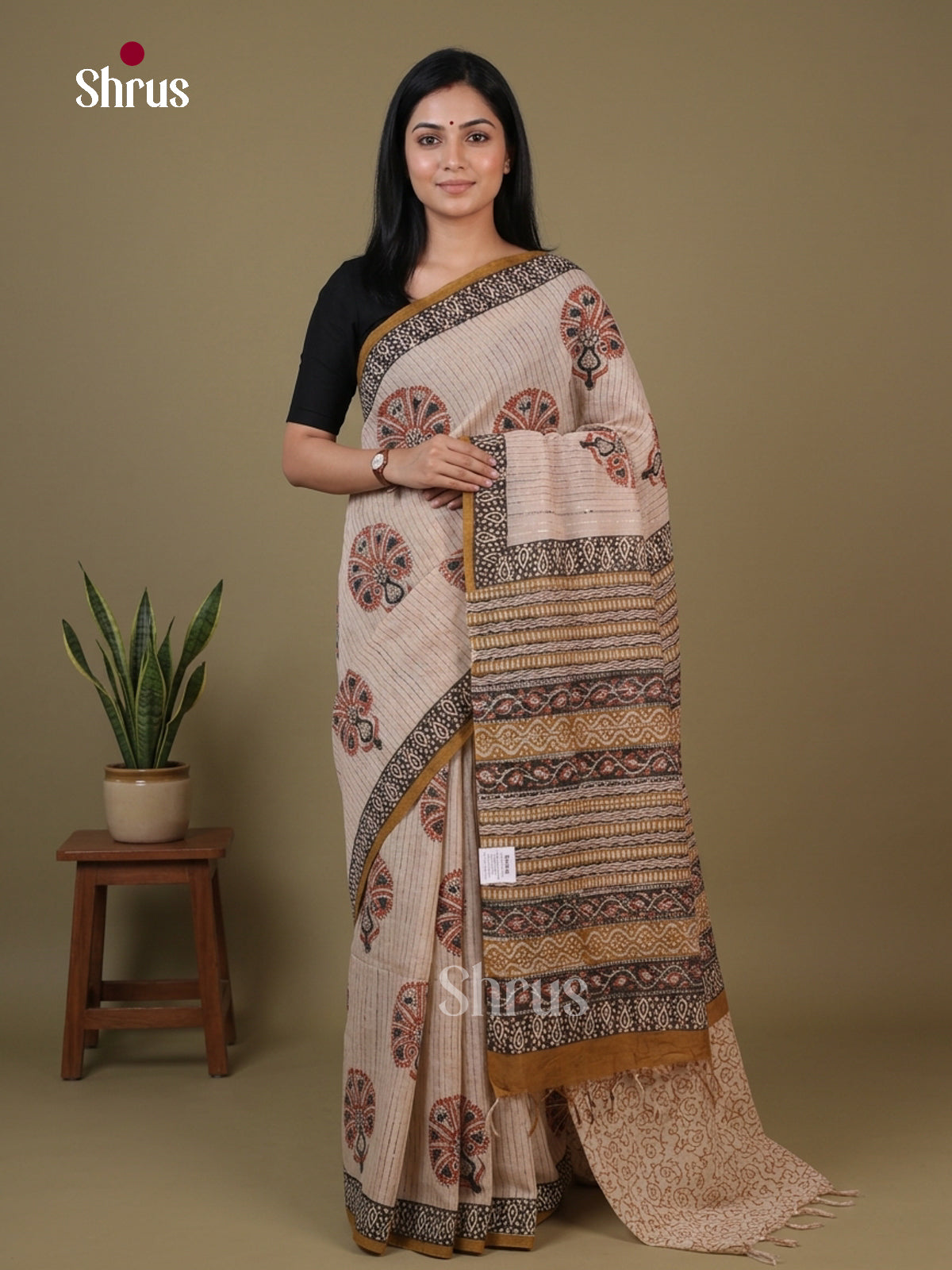 Chanderi Saree - EFS23200
