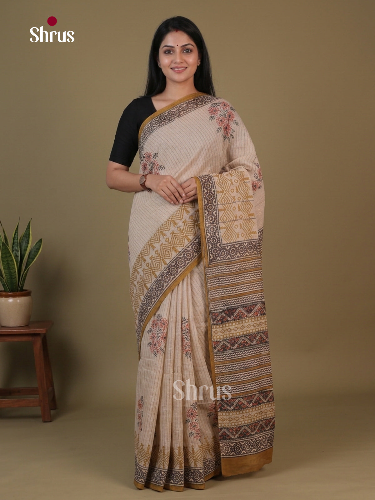Chanderi Saree - EFS23205