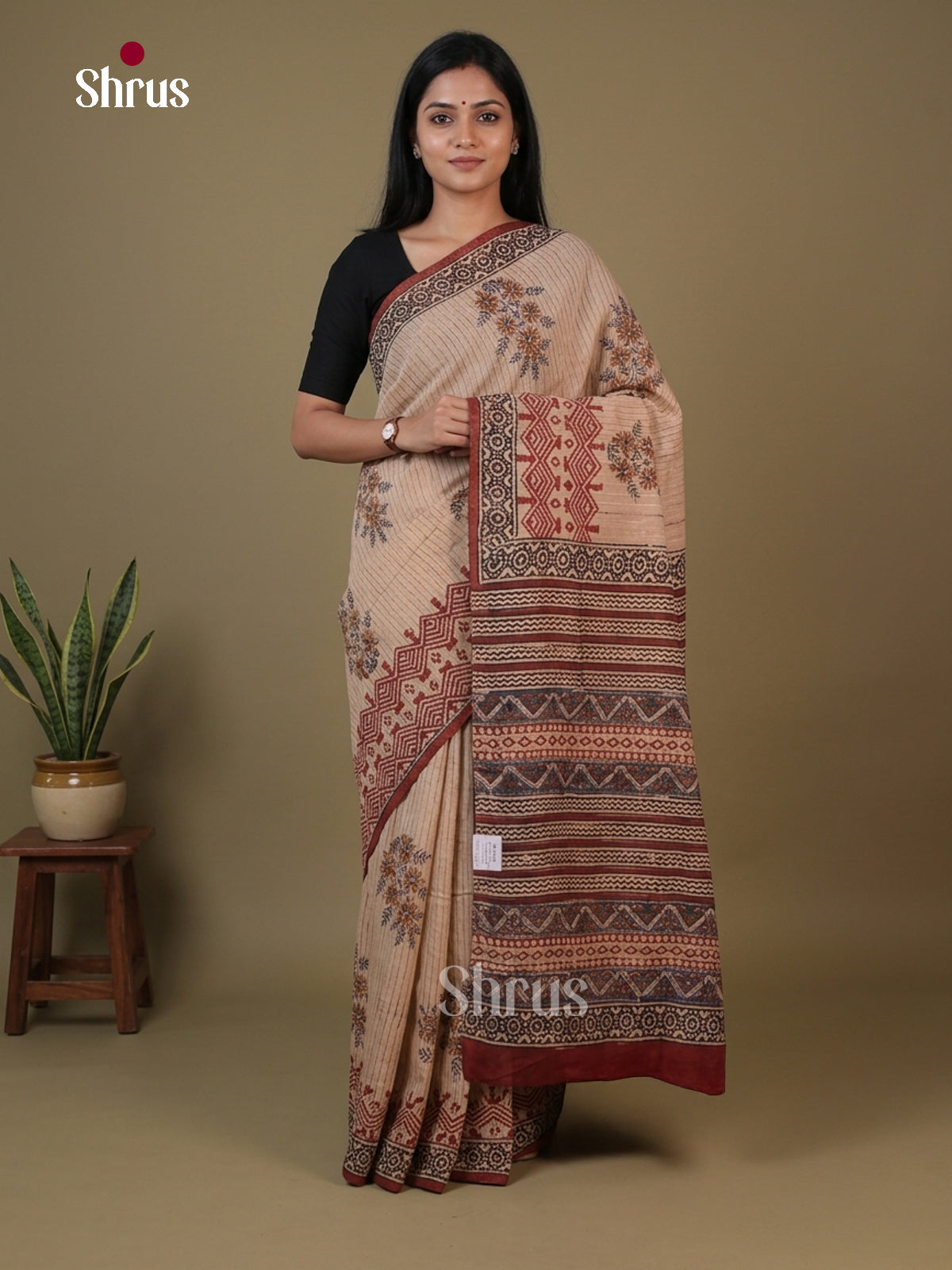 Chanderi Saree - EFS23206