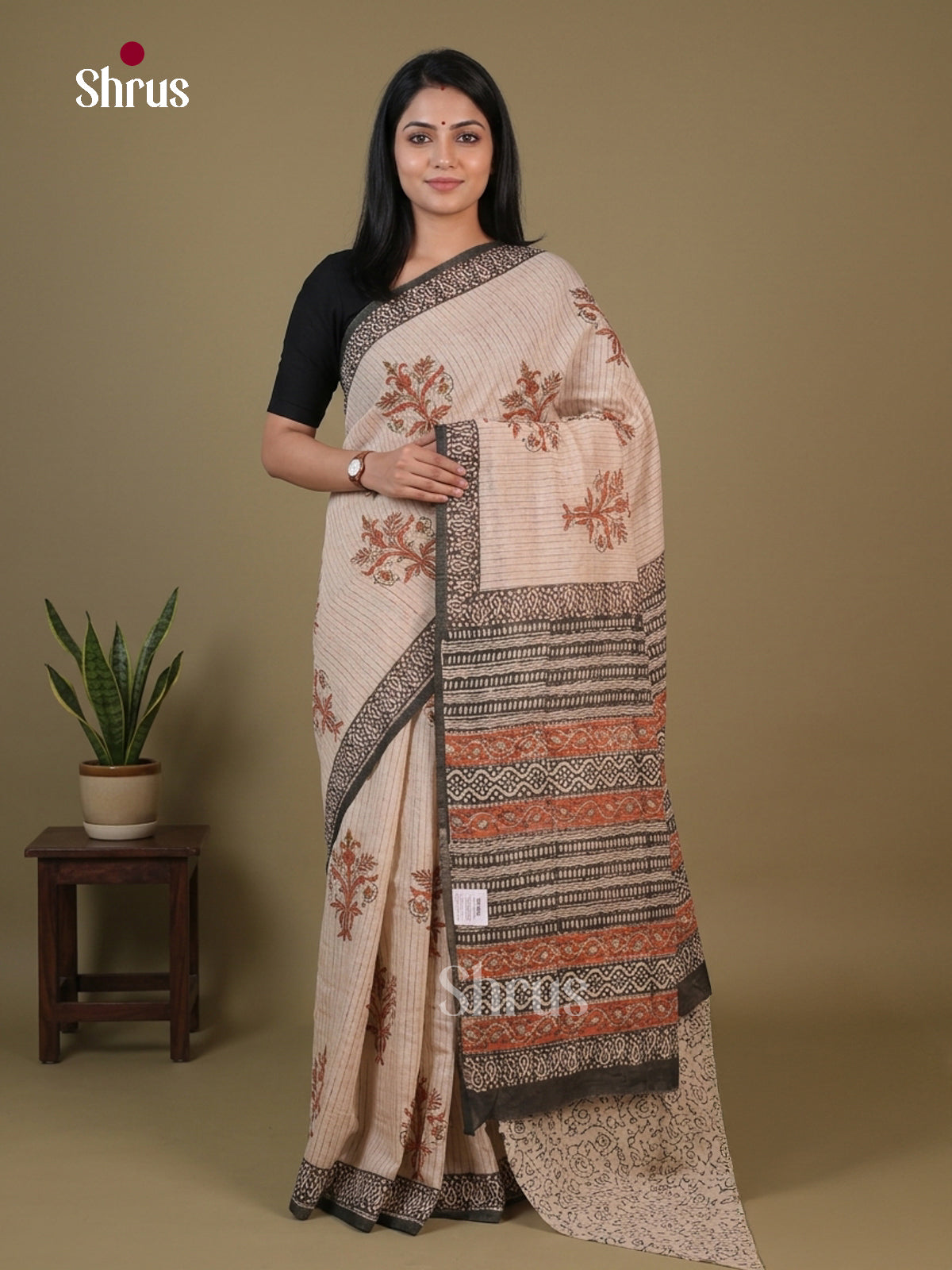 Chanderi Saree - EFS23209