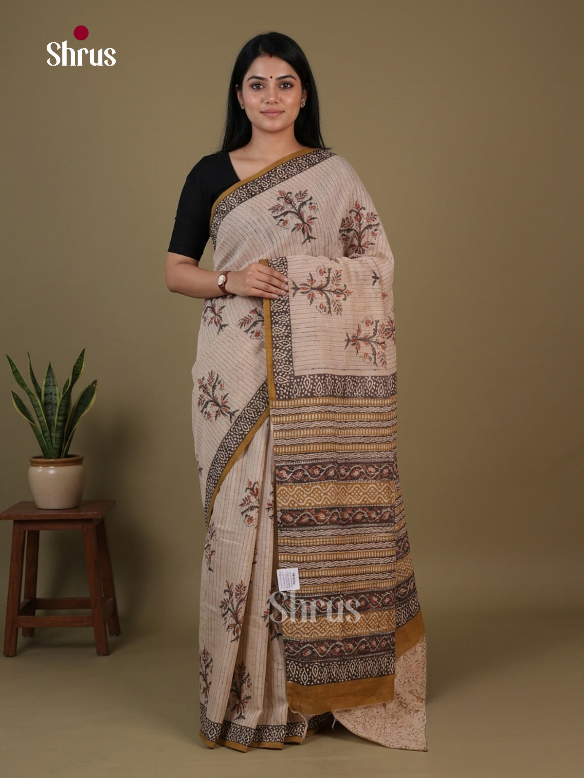 Chanderi Saree - EFS23210