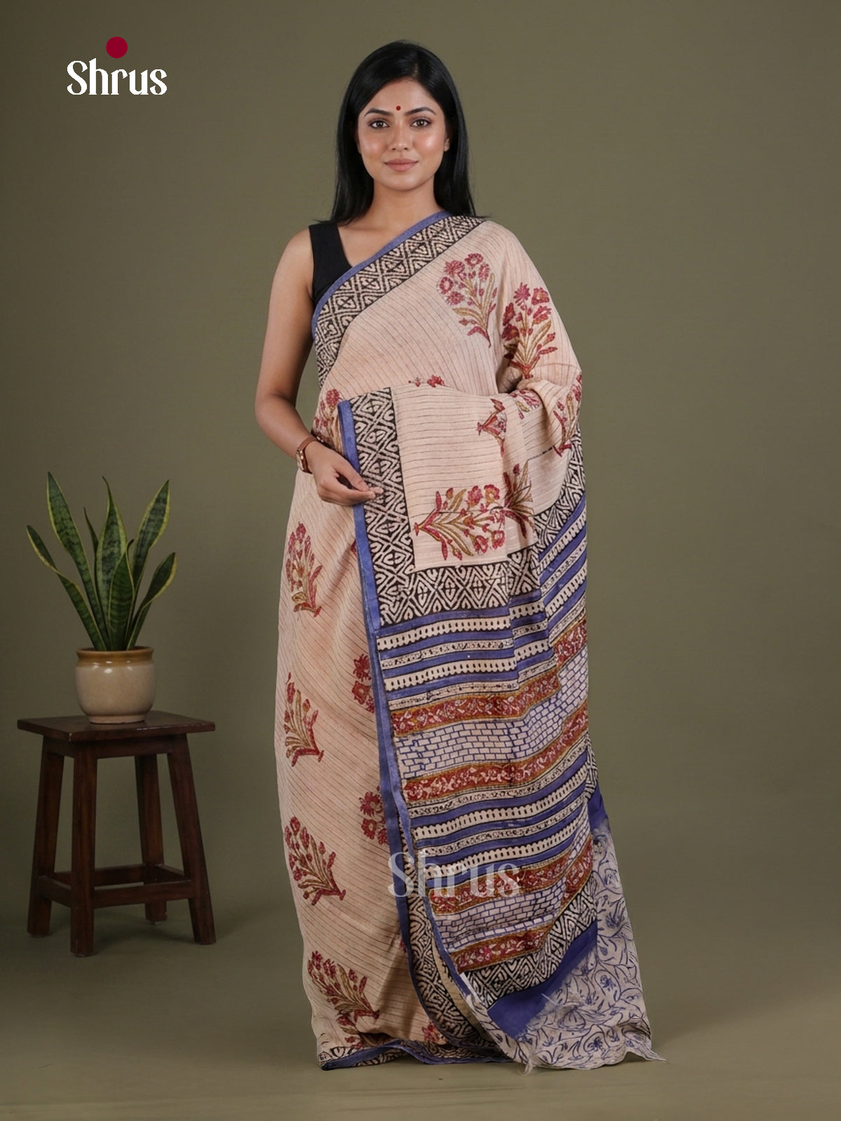Chanderi Saree - EFS23212