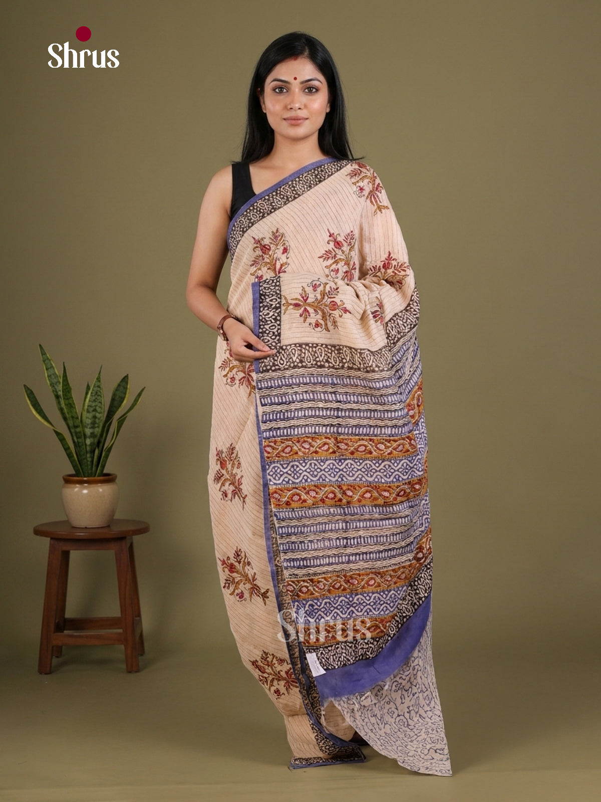 Chanderi Saree - EFS23214