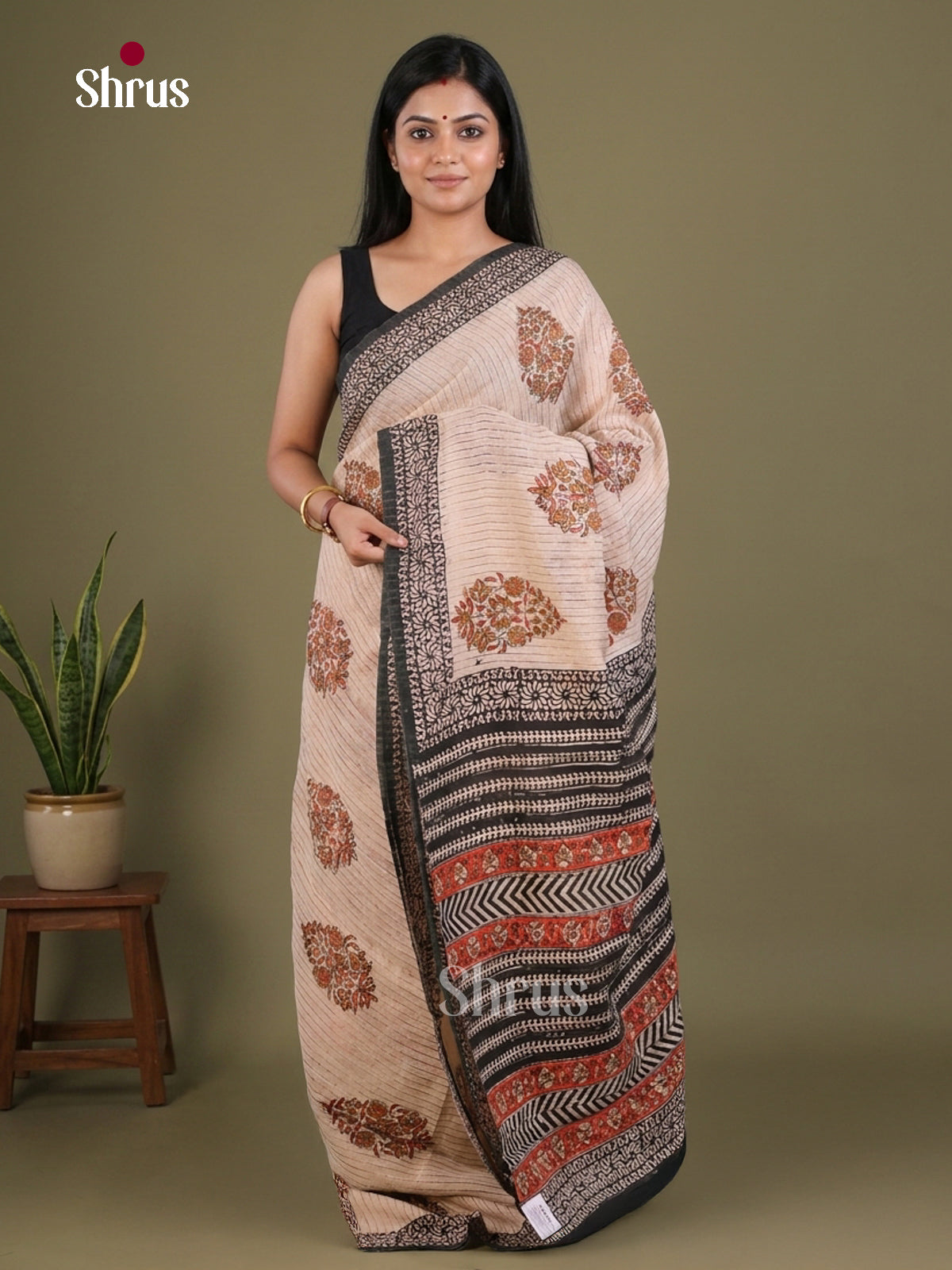 Chanderi Saree - EFS23221
