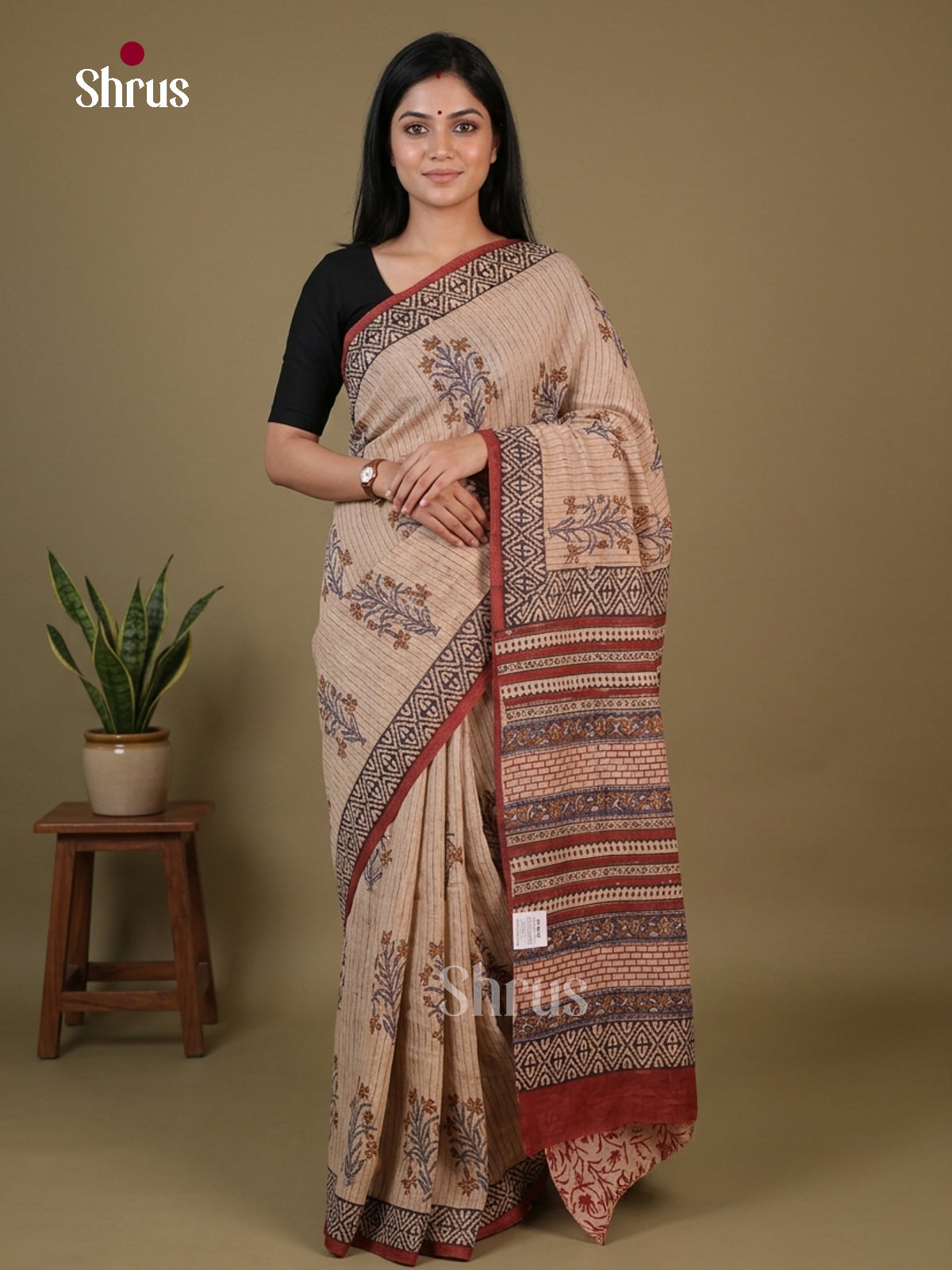 Chanderi Saree - EFS23232