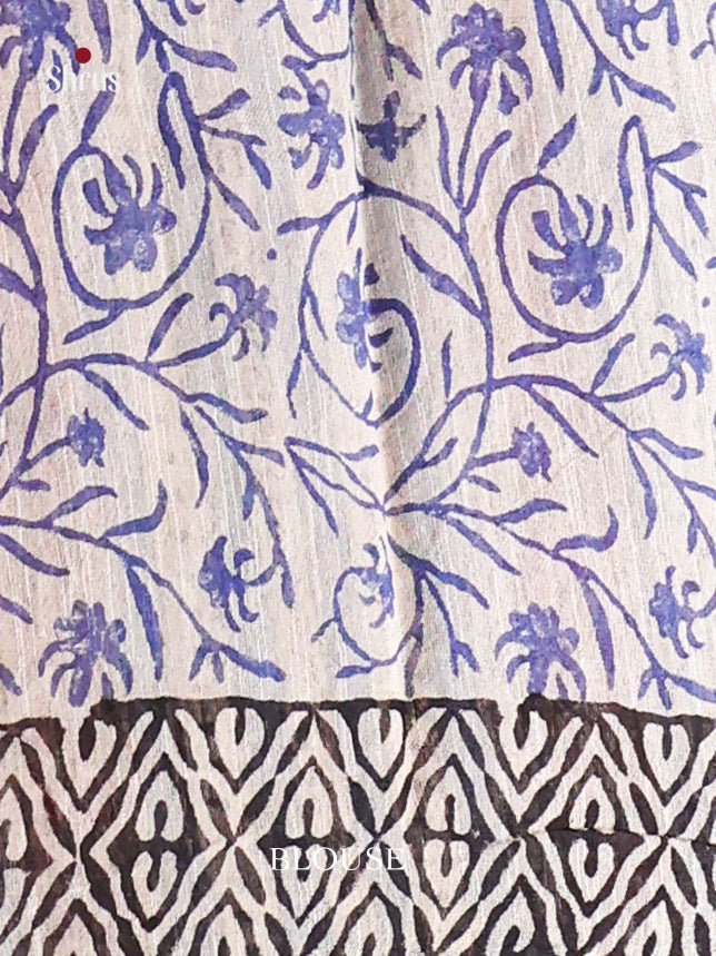 Chanderi Saree - EFS23234 - Shop on Shrus.com