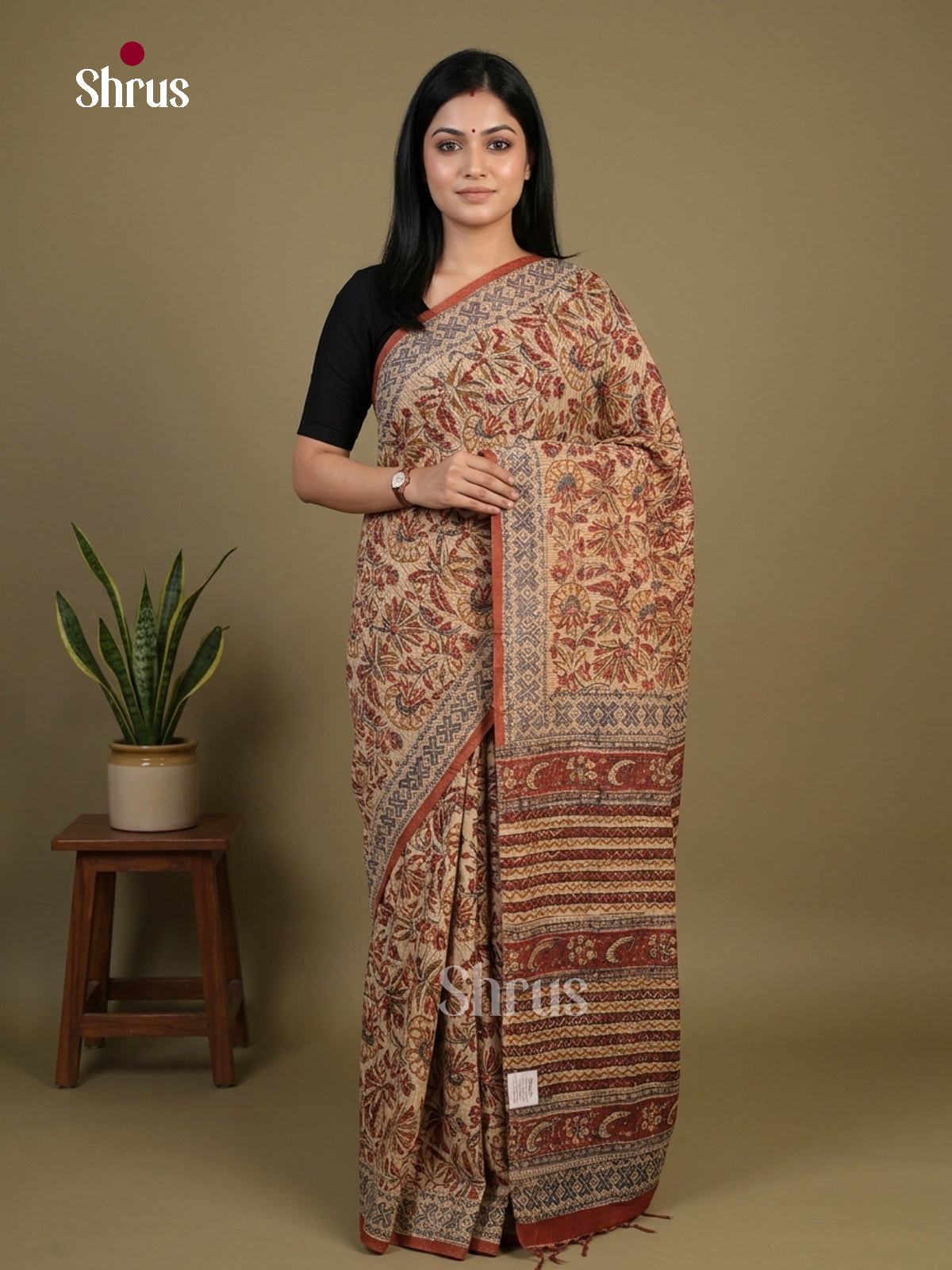 Chanderi Saree - EFS23240