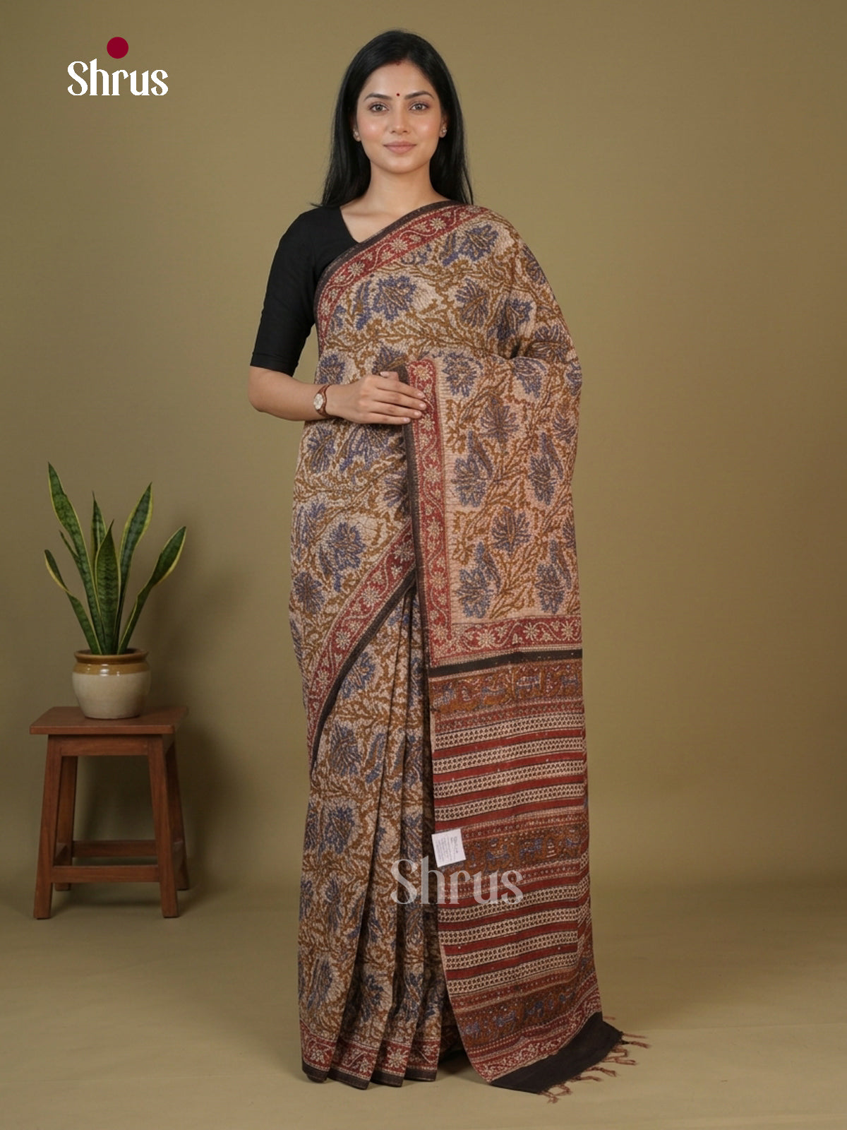 Chanderi Saree - EFS23242