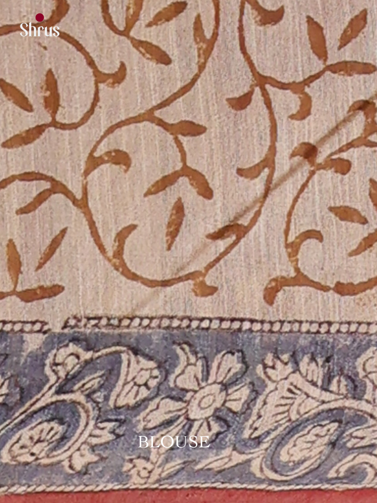 Brown - Chanderi Saree