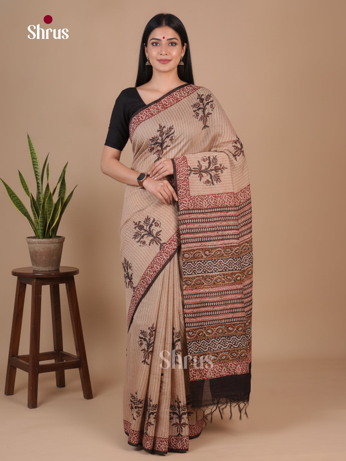 Chanderi Saree - EFS23284