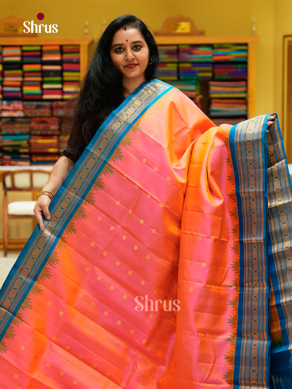 Gadwal silk Saree - EFS23303