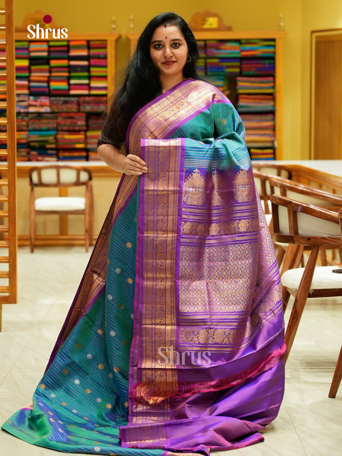 Gadwal silk Saree - EFS23320