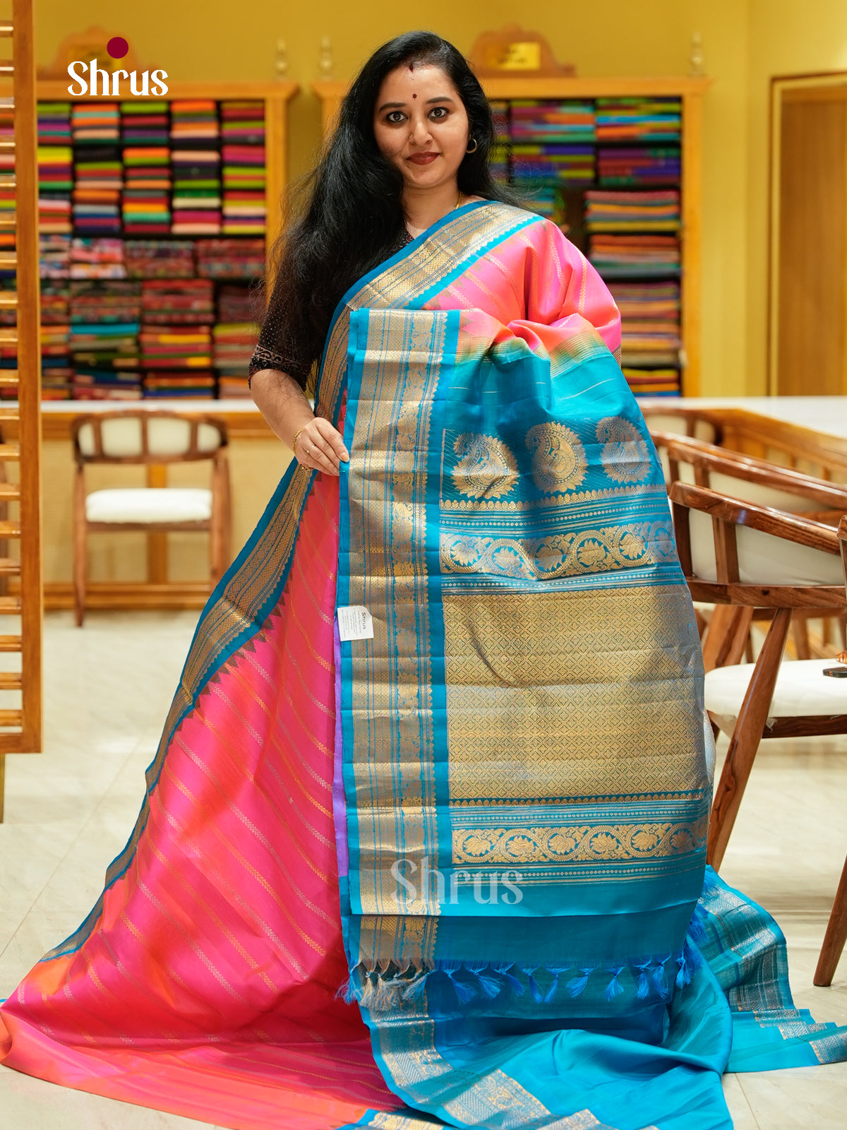 Gadwal silk Saree - EFS23321