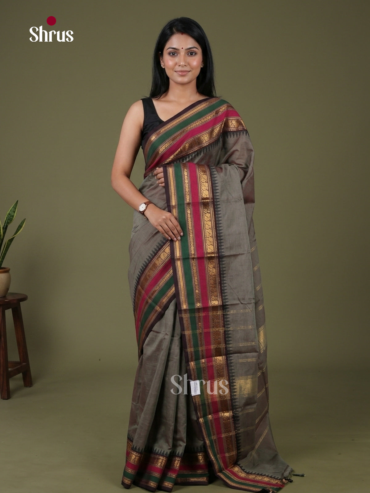 Chettinad Cotton Saree - EFS24006