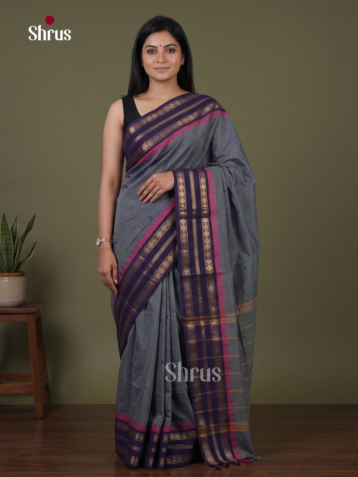 Chettinad Cotton Saree - EFS24021